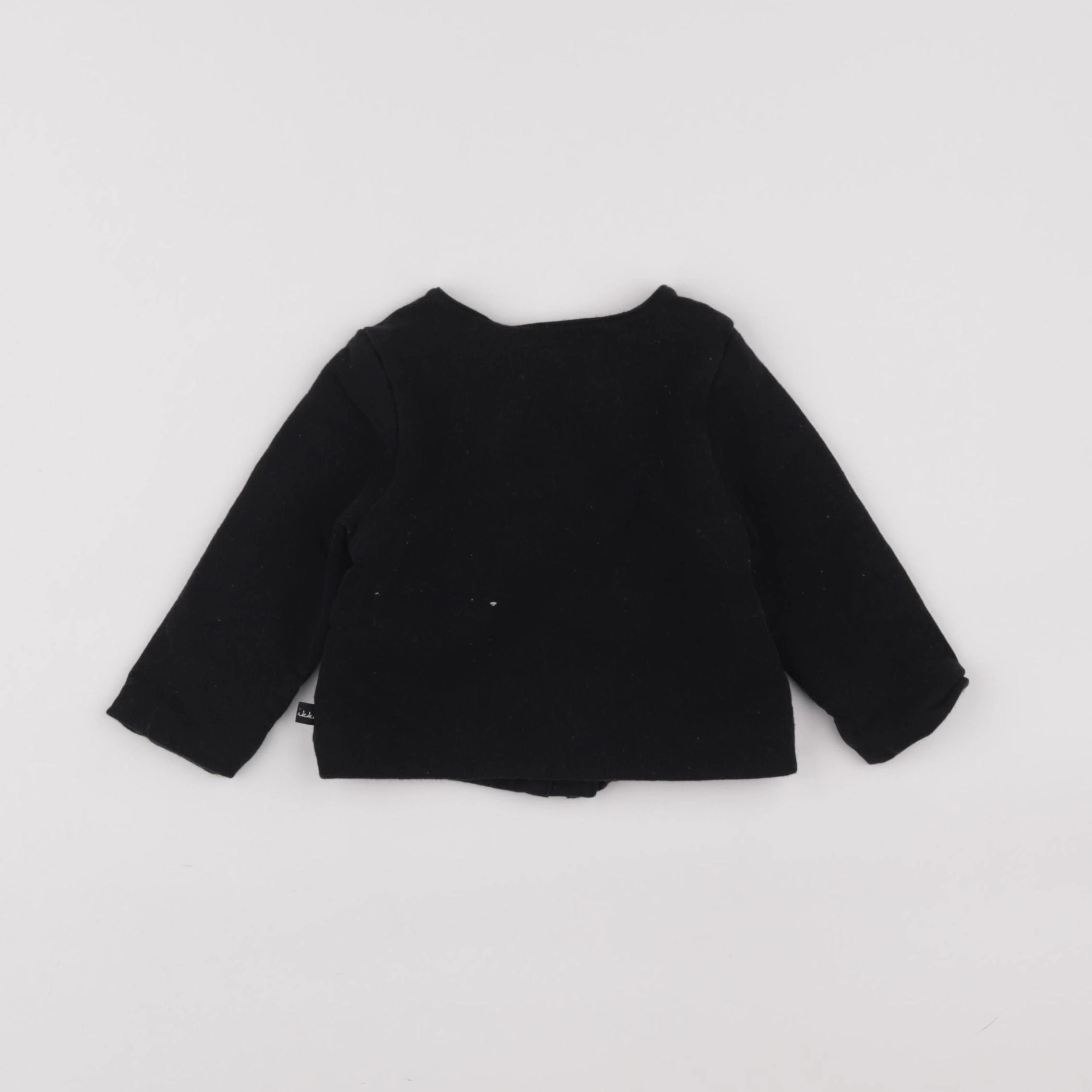 IKKS - sweat noir - 12 mois