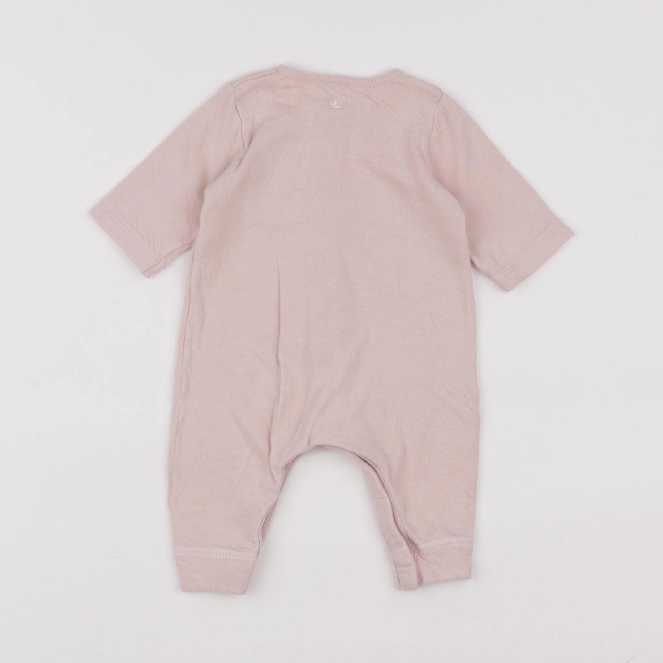 Petit Bateau - pyjama coton rose - 1 mois