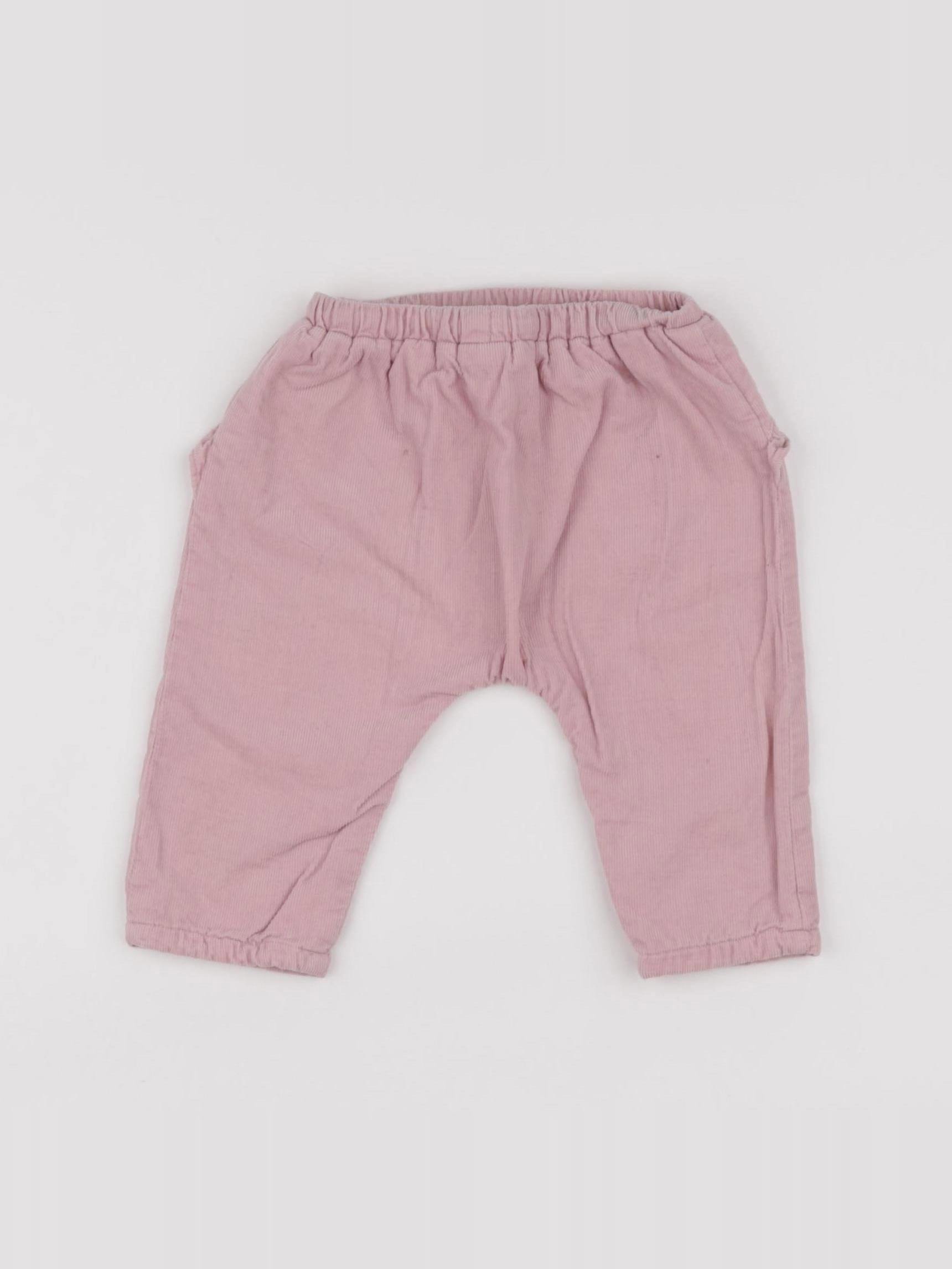 Boutchou - sarouel rose - 3 mois