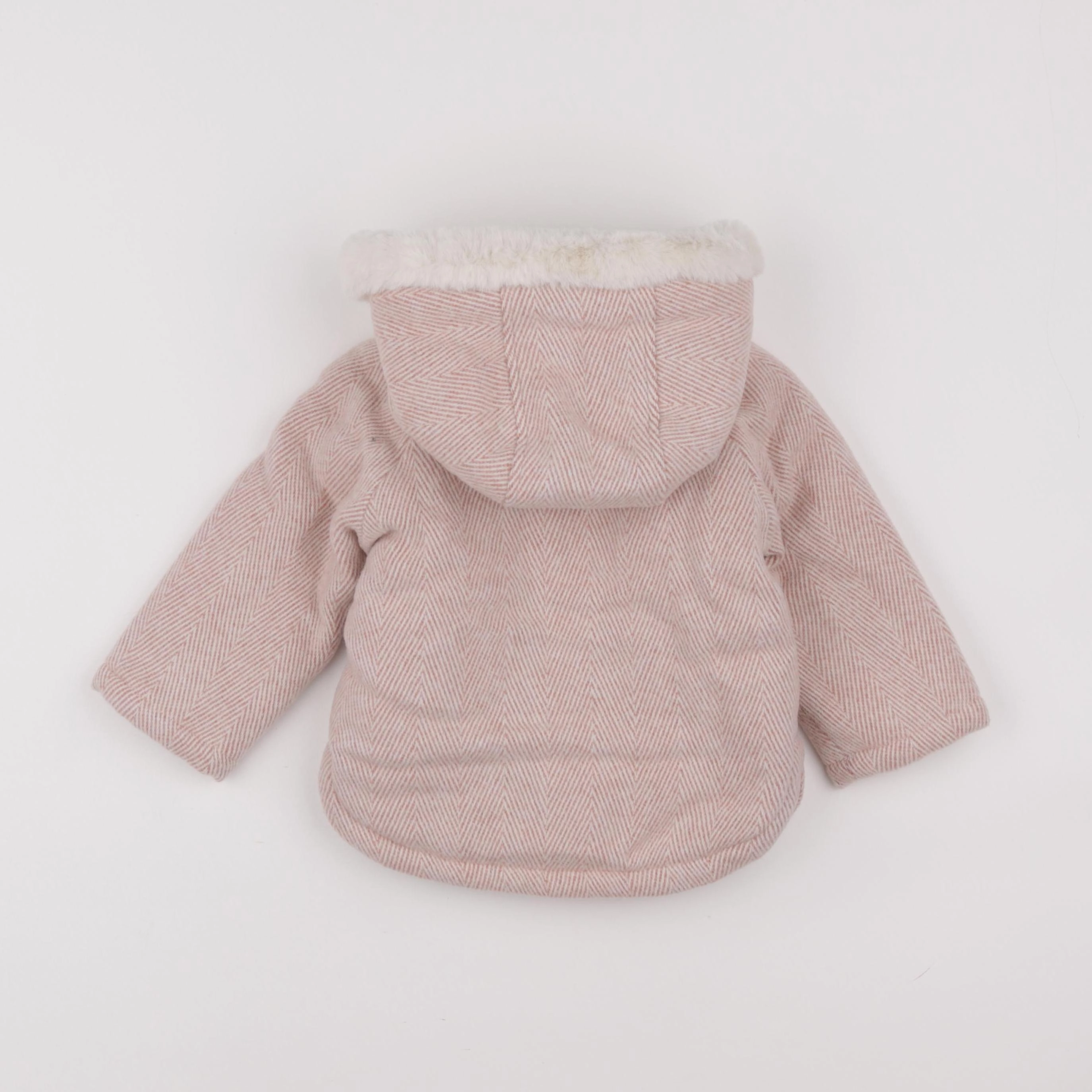 Vertbaudet - manteau rose - 18 mois