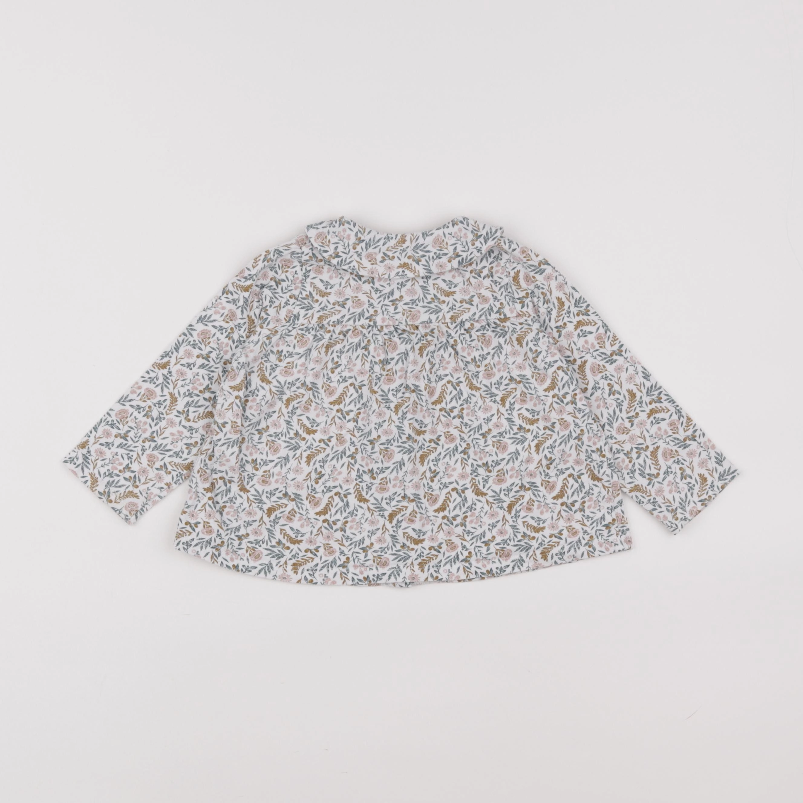 Vertbaudet - tee-shirt bleu - 18 mois