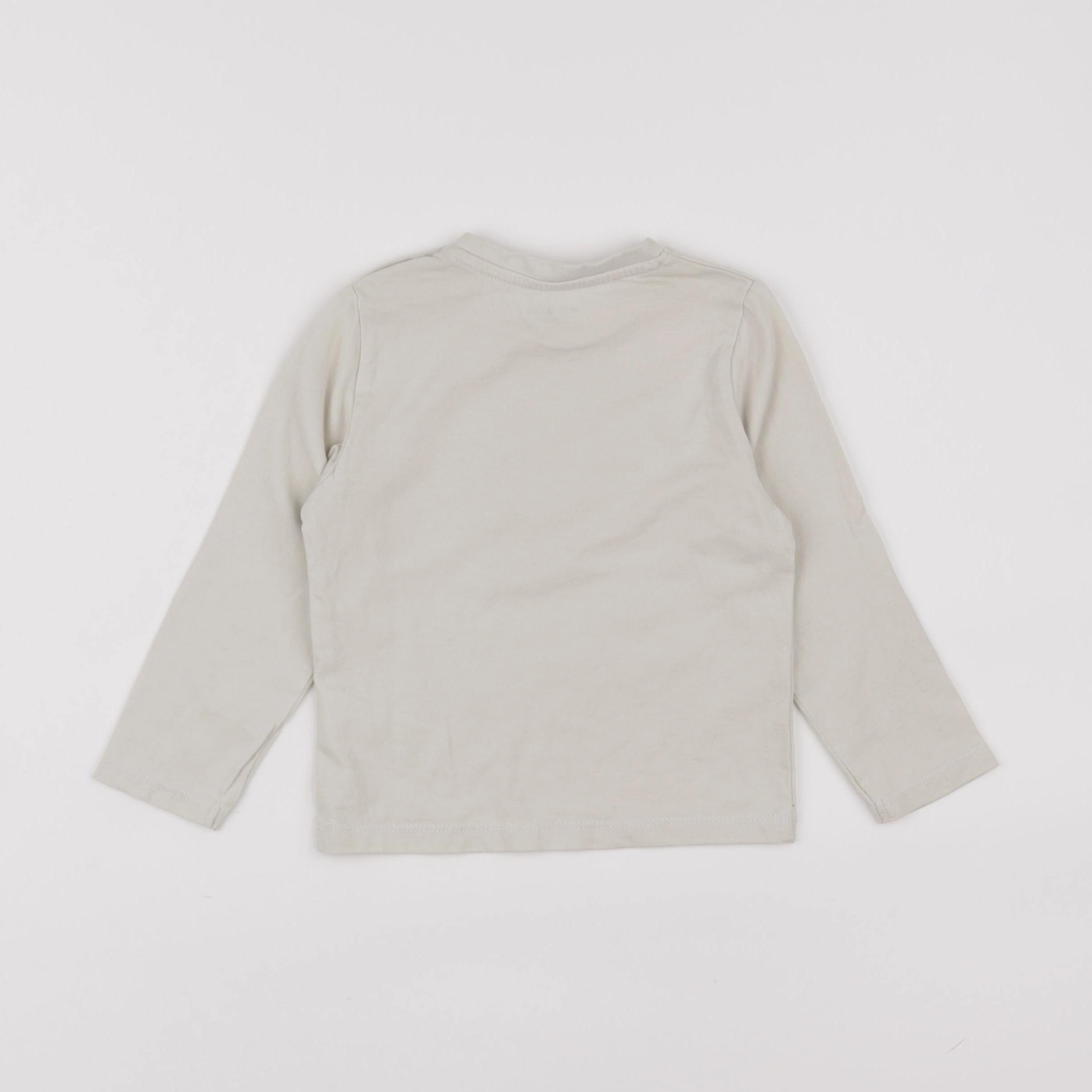Vertbaudet - tee-shirt beige - 2 ans