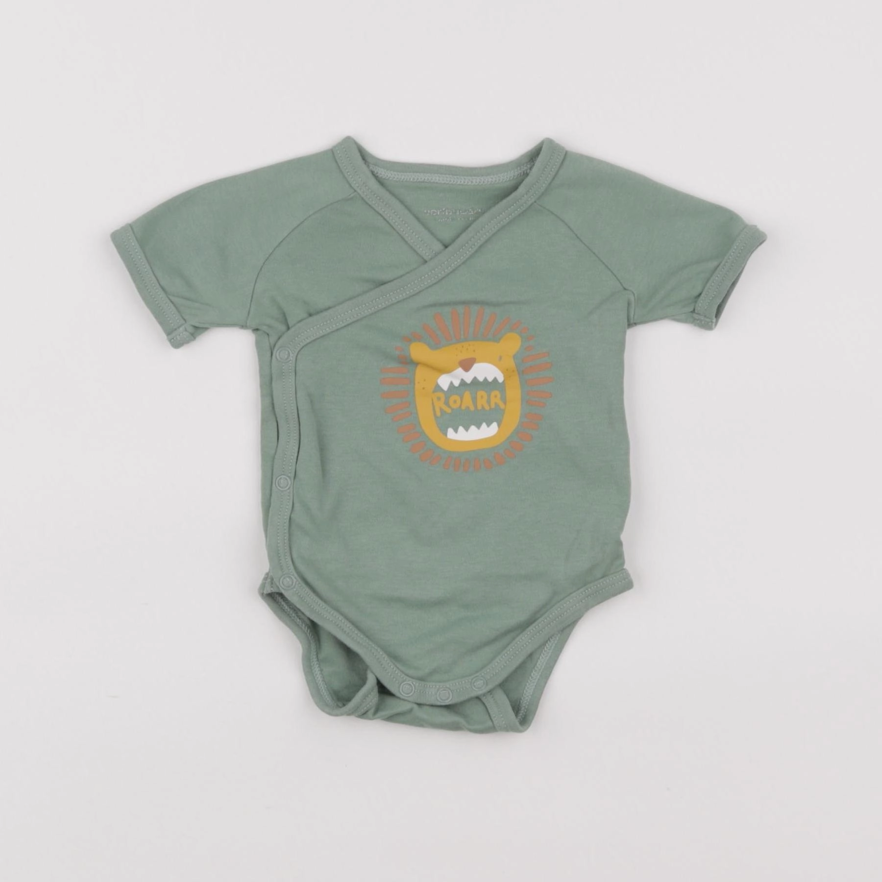 Vertbaudet - body vert - 3 mois
