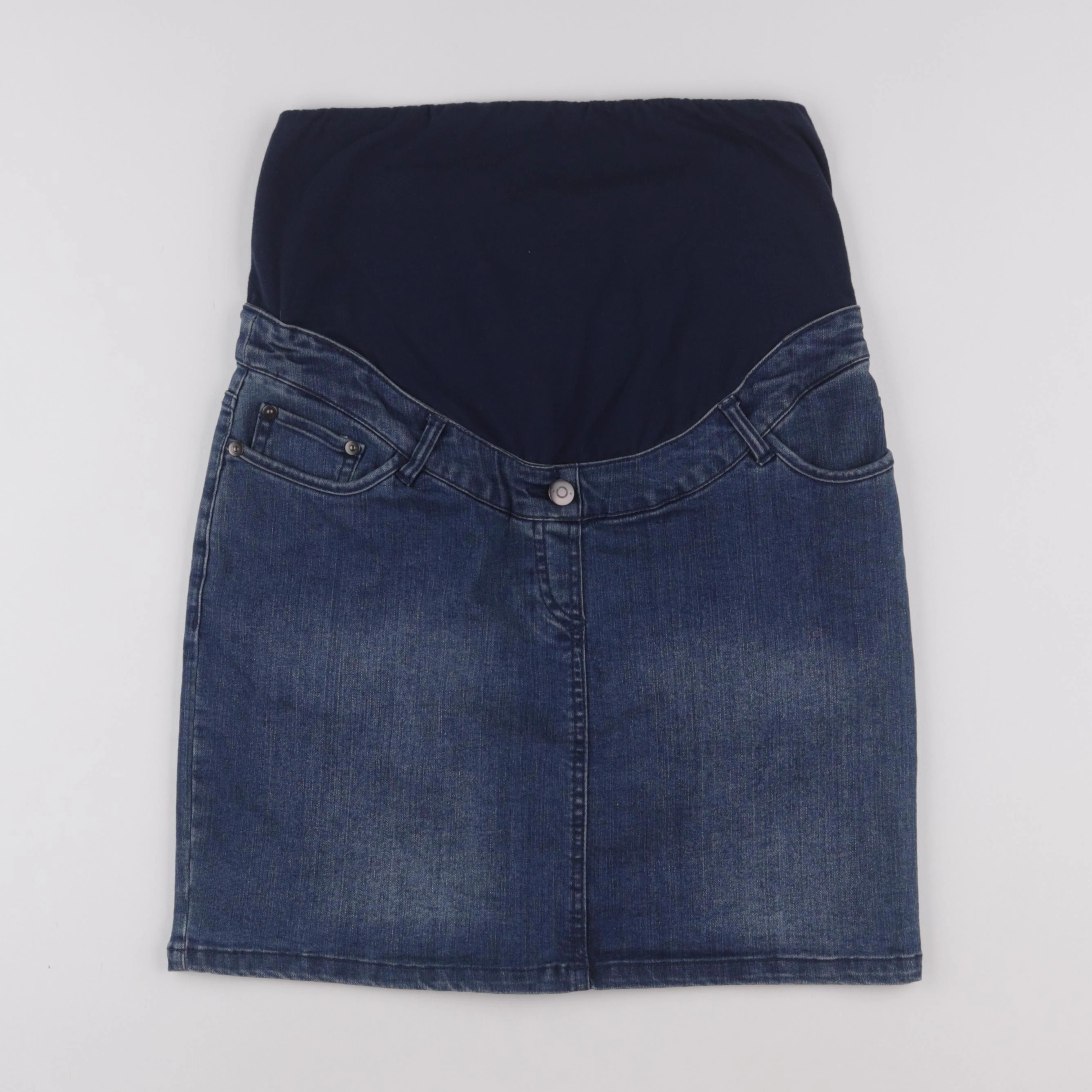 Vertbaudet - jupe grossesse bleu - 38