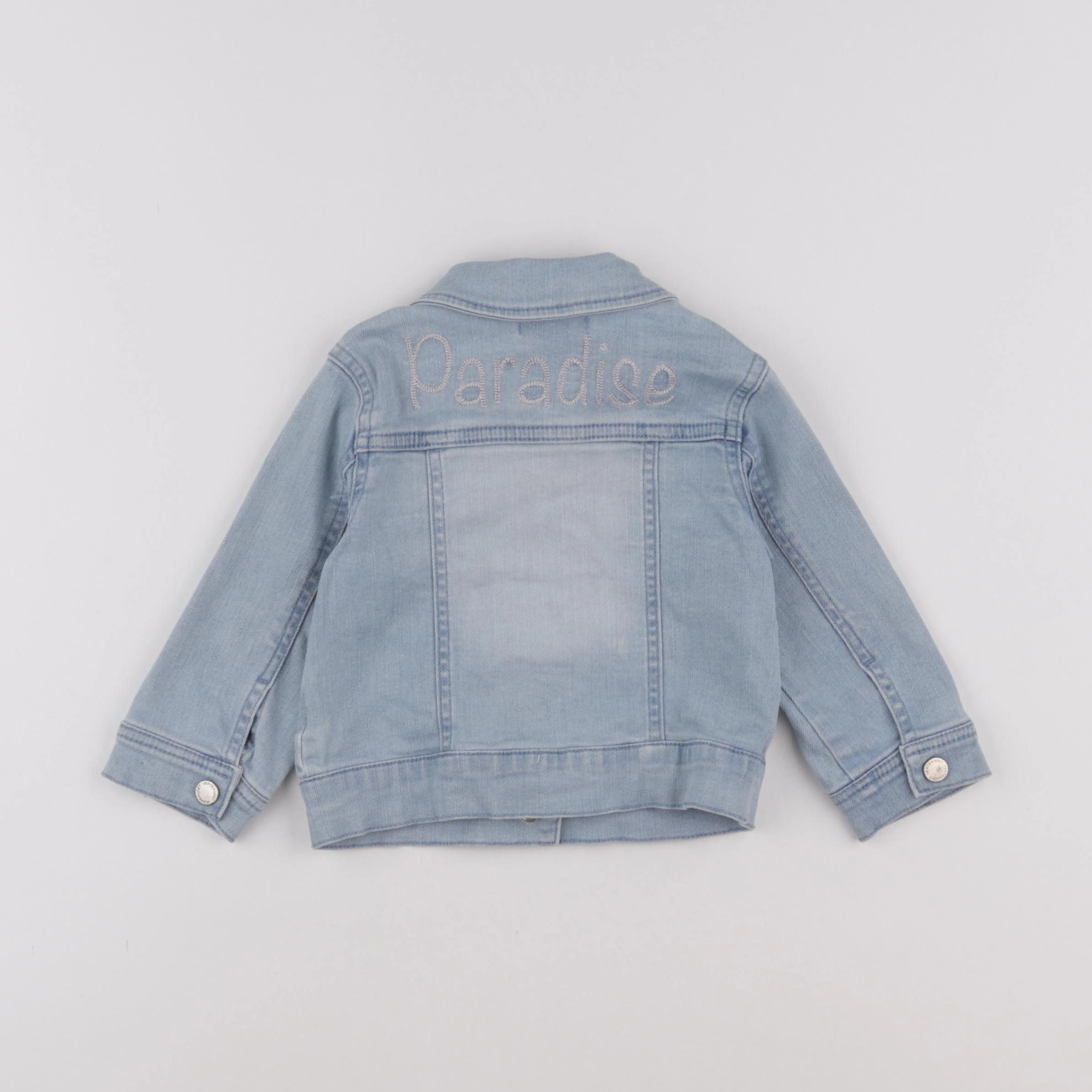 Vertbaudet - veste bleu - 18 mois