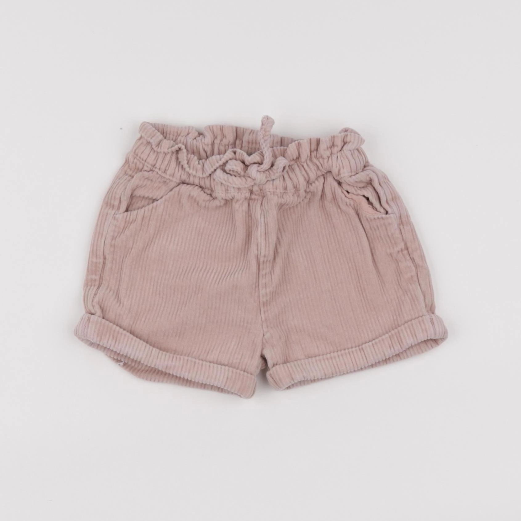 Vertbaudet - short rose - 12 mois