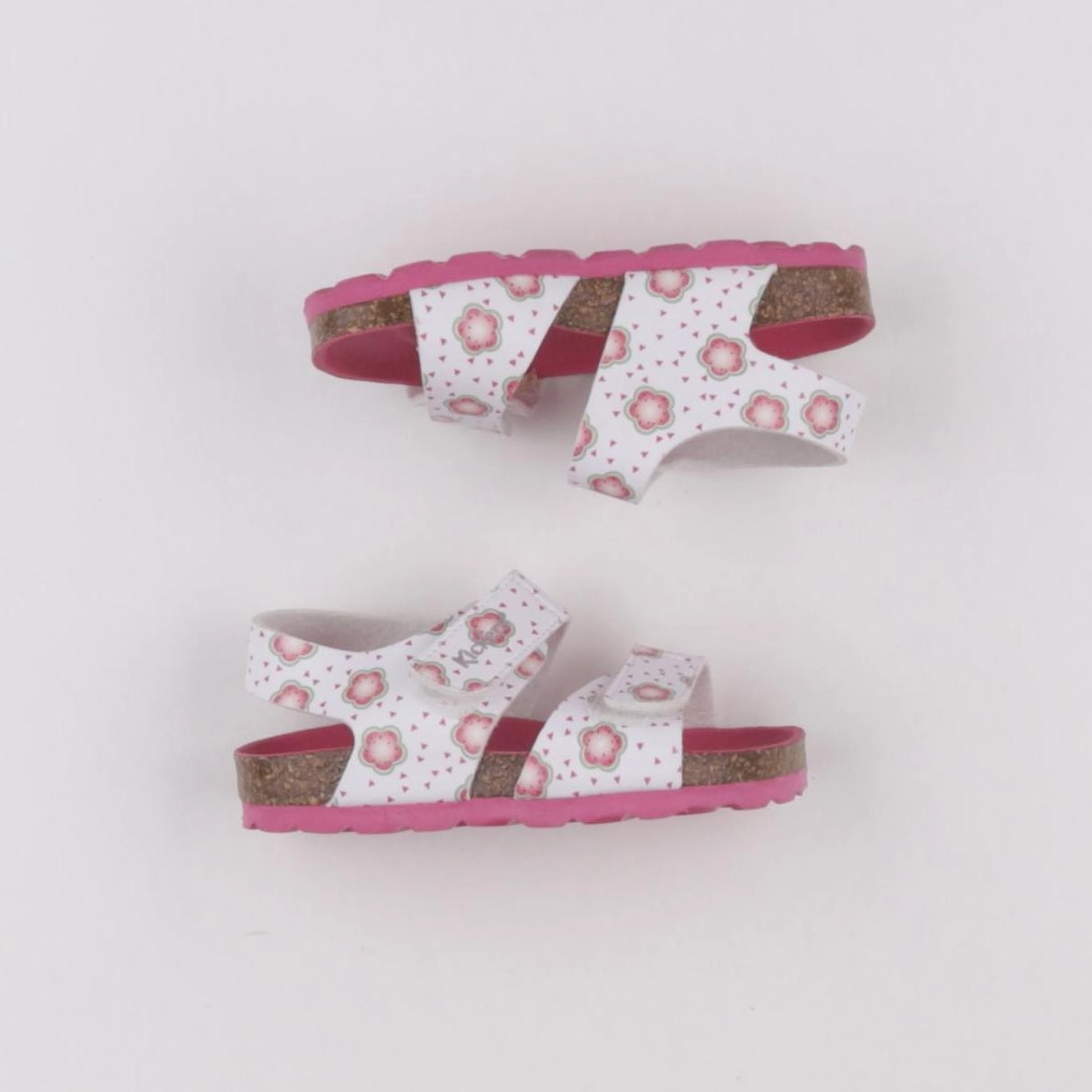 Kickers - sandales blanc, rose - pointure 24