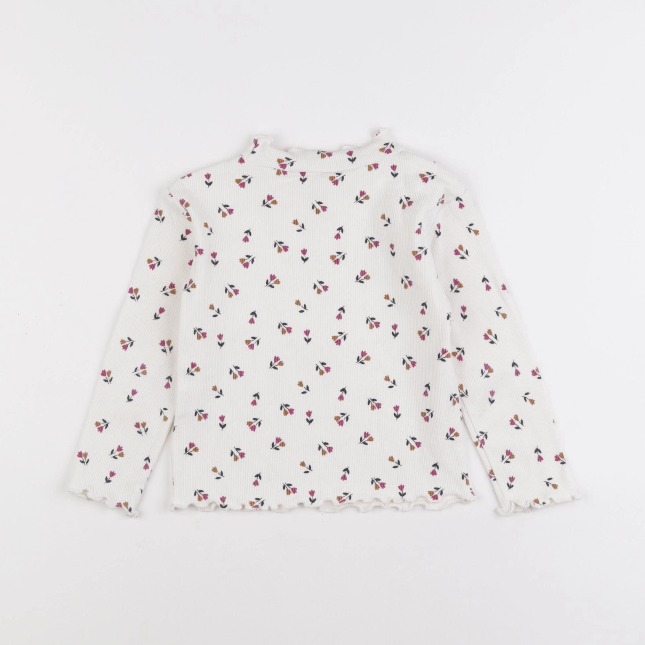 Tape à l'oeil - sous-pull blanc - 2/3 ans
