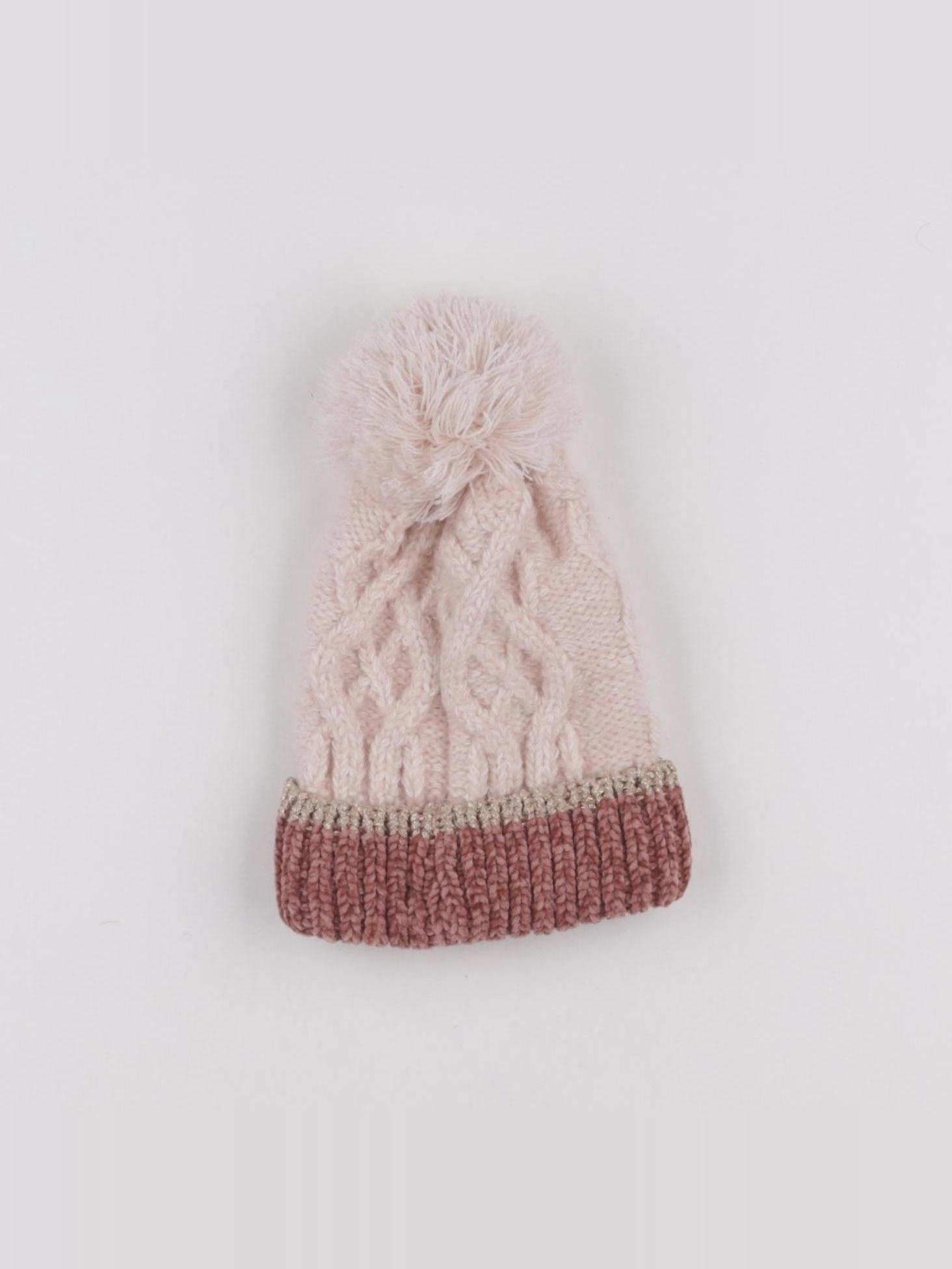 Tape à l'oeil - bonnet rose - 6/8 ans