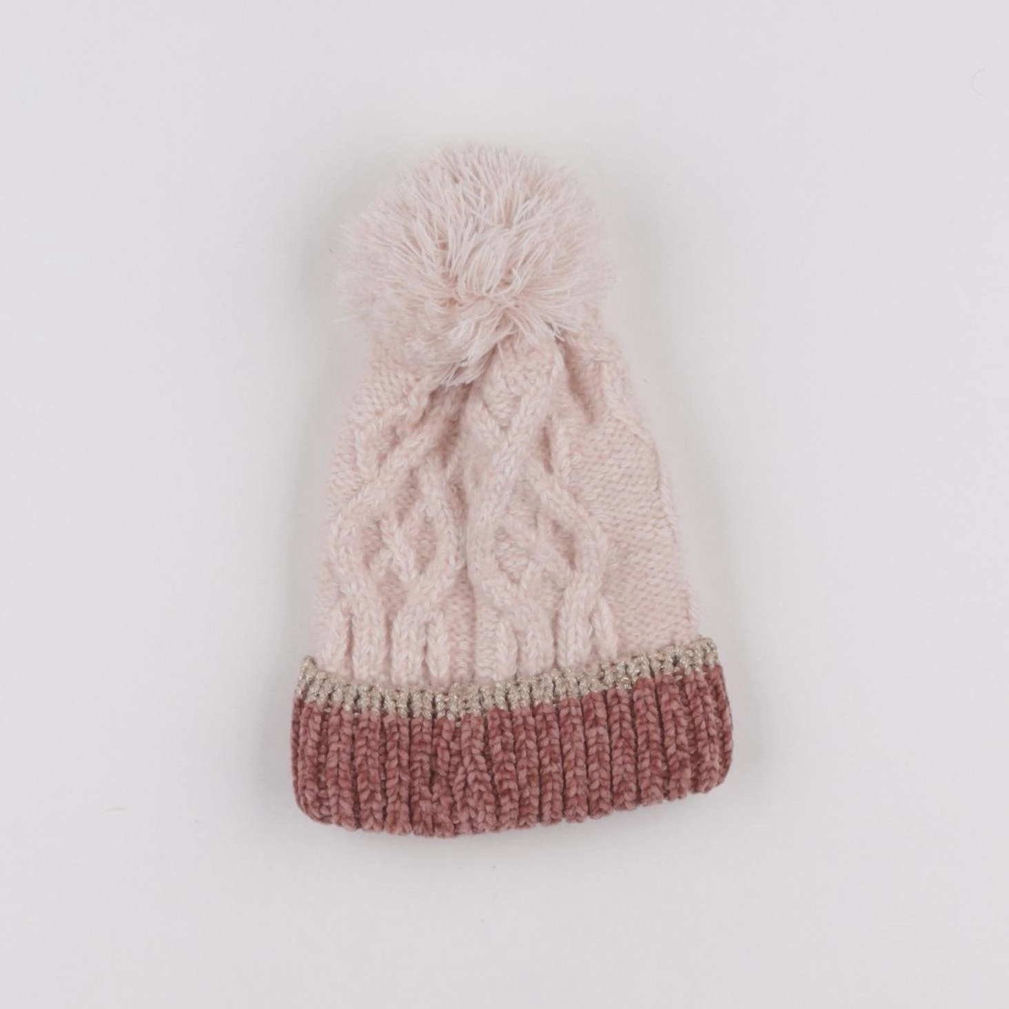 Tape à l'oeil - bonnet rose - 6/8 ans