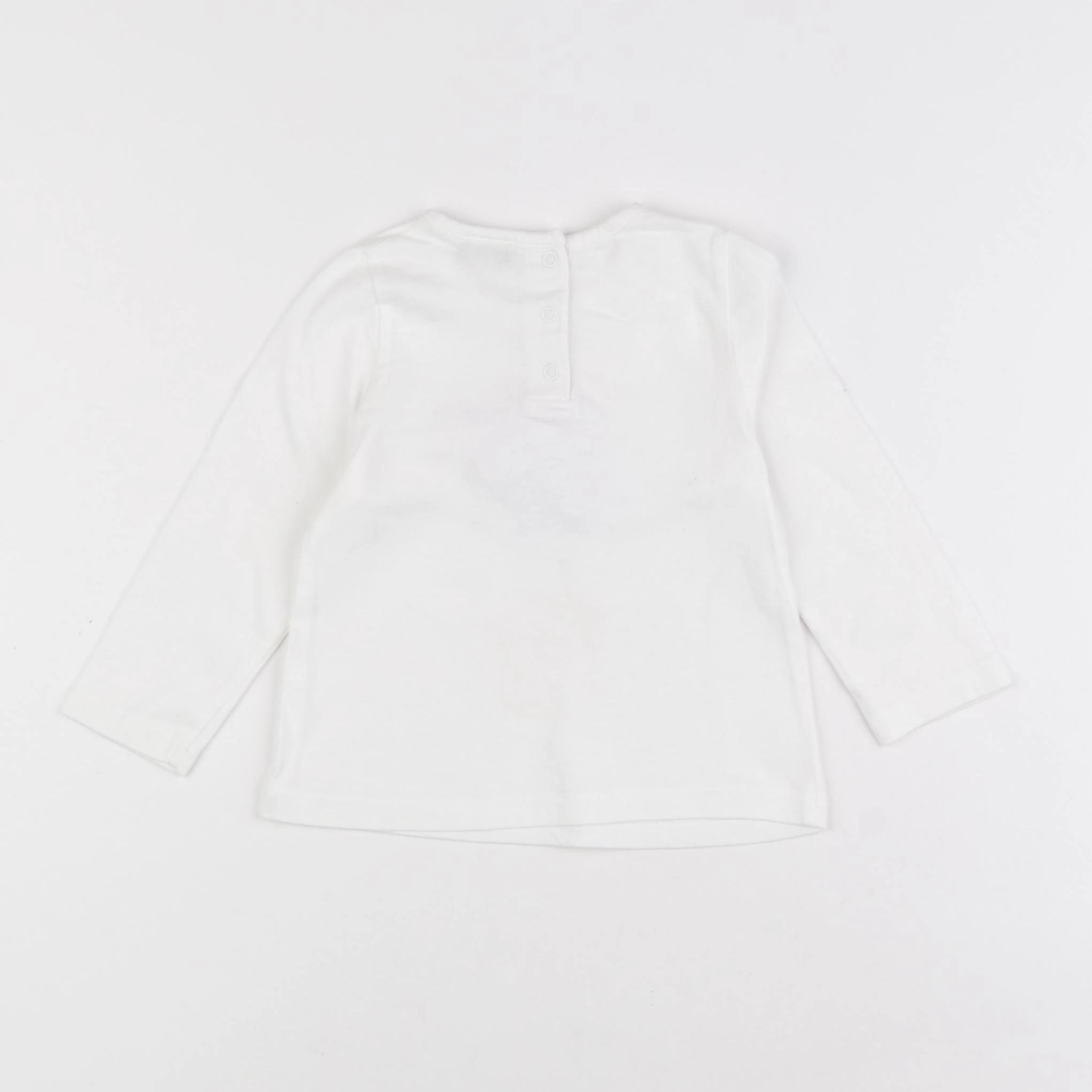 Tape à l'oeil - tee-shirt blanc - 12 mois