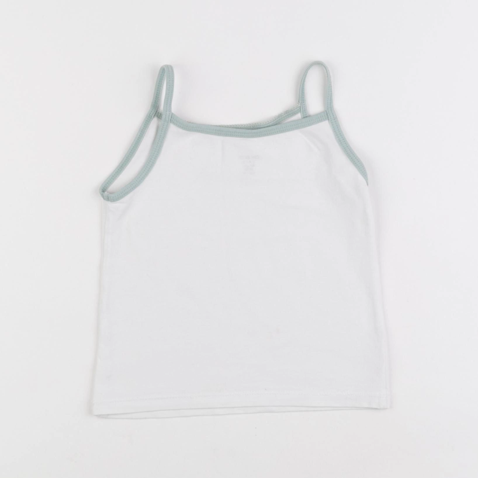 Okaidi - maillot de corps blanc - 3 ans
