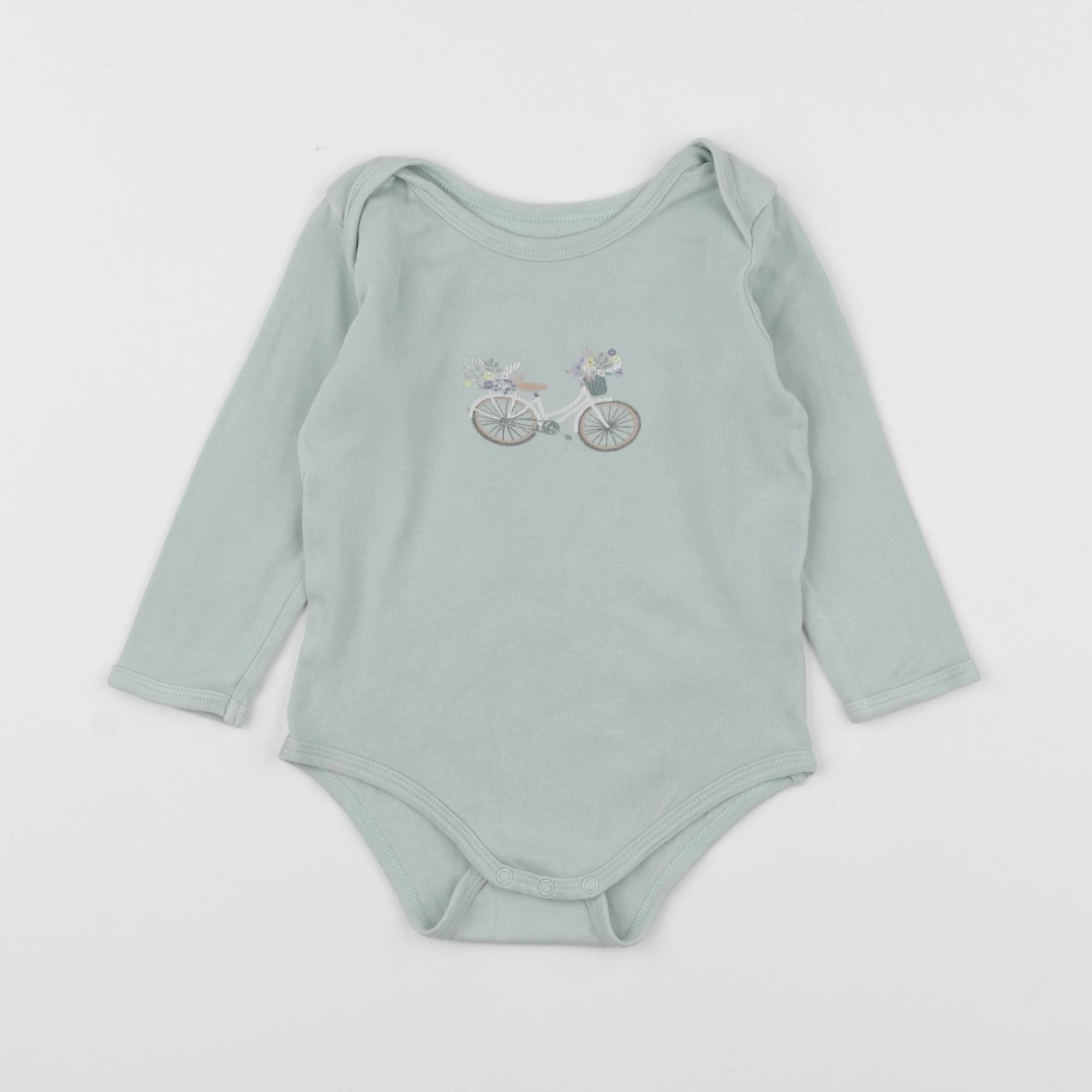 Vertbaudet - body vert - 18 mois