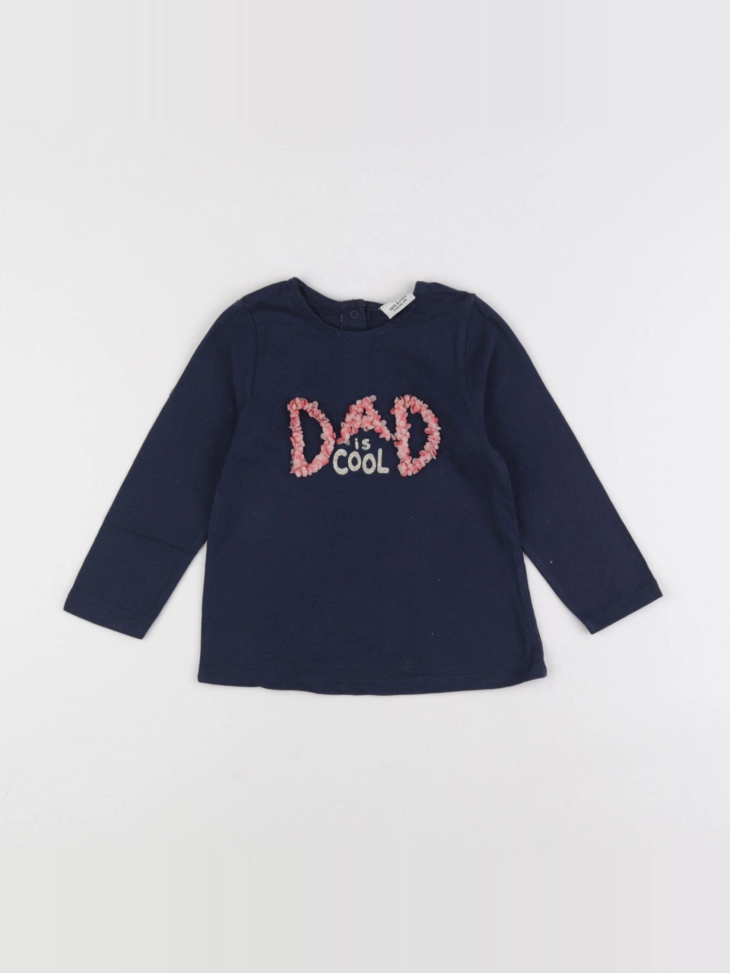 Tape à l'oeil - tee-shirt bleu - 23 mois