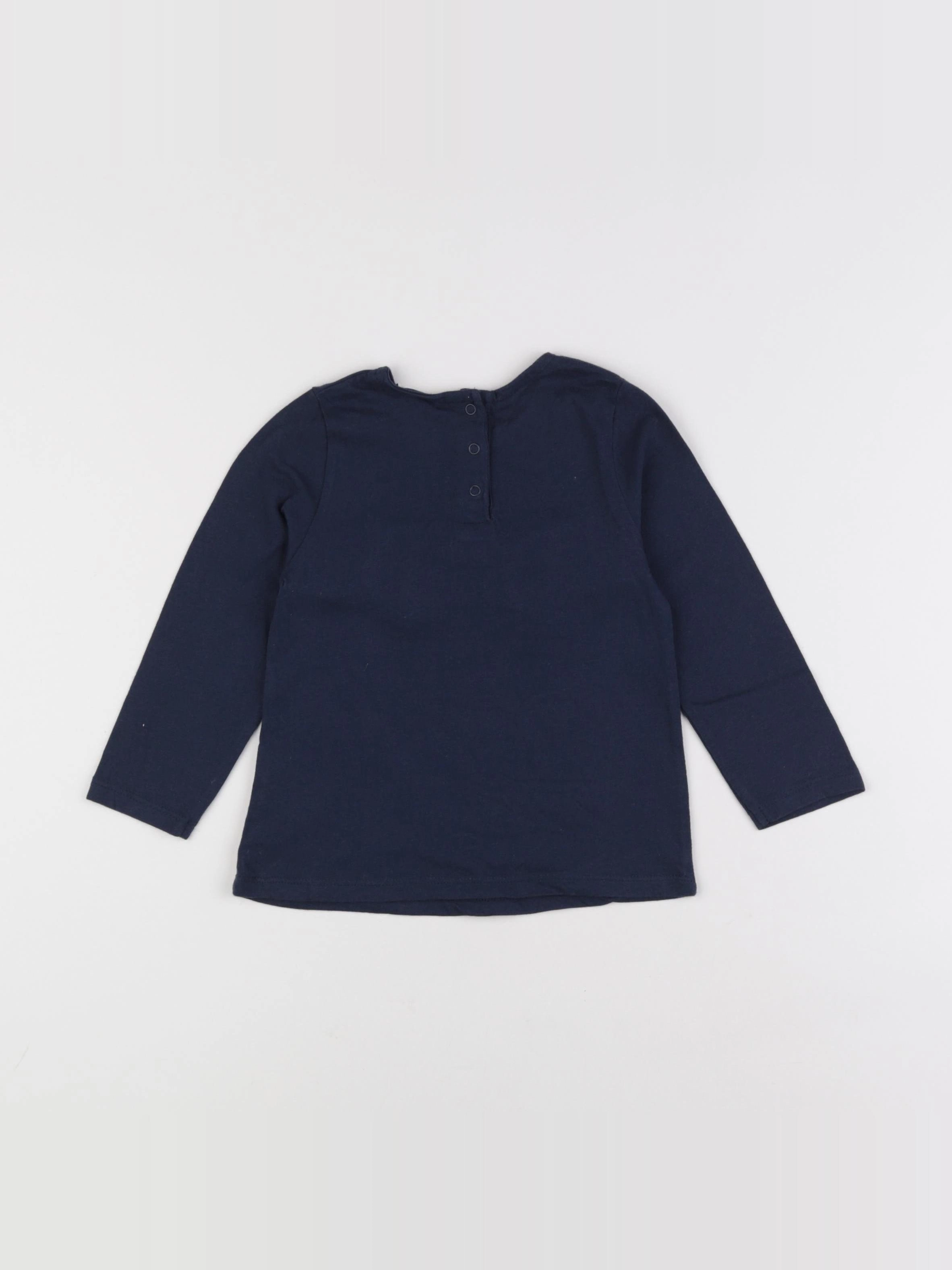 Tape à l'oeil - tee-shirt bleu - 23 mois