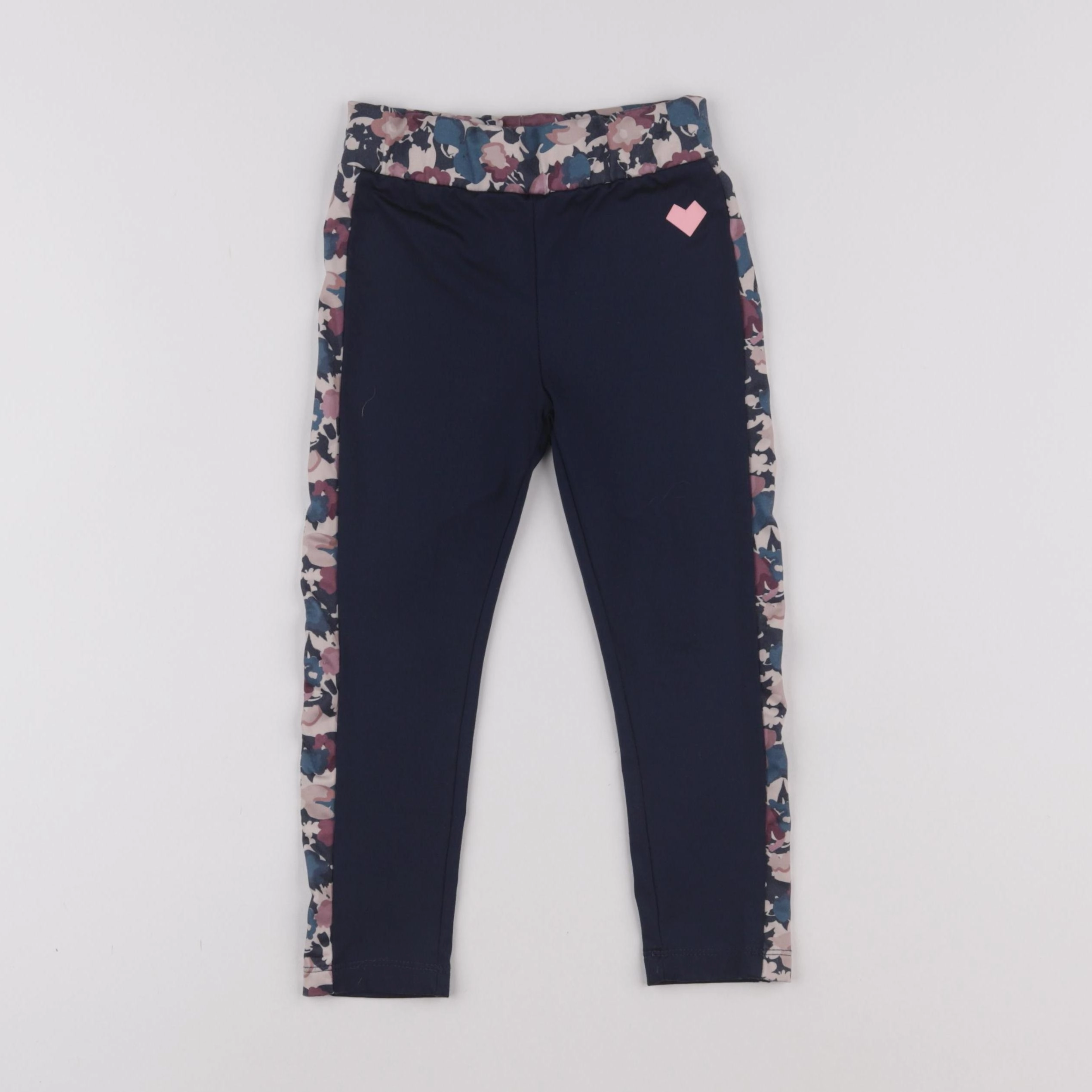 Vertbaudet - legging bleu - 4 ans