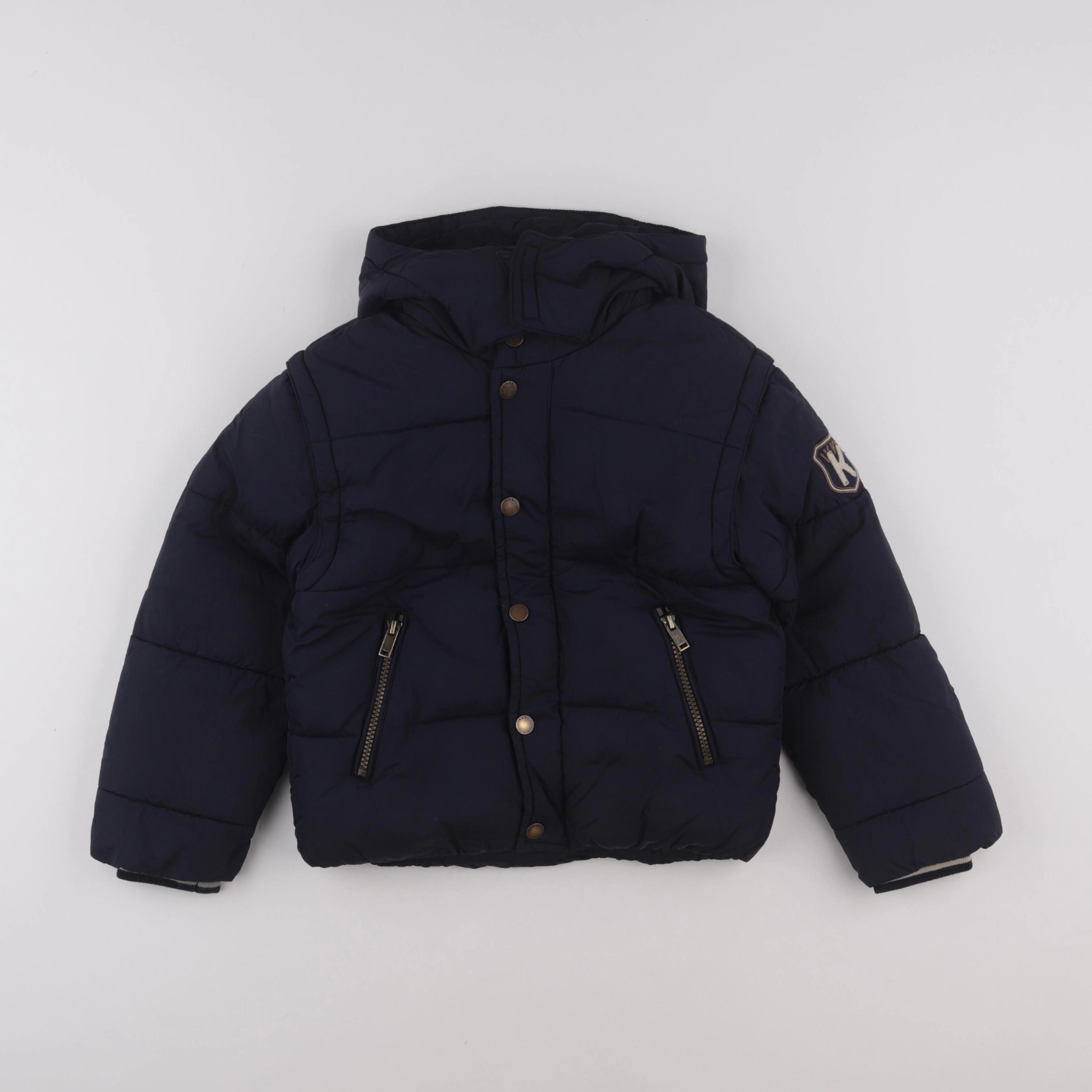 IKKS - doudoune bleu - 6 ans