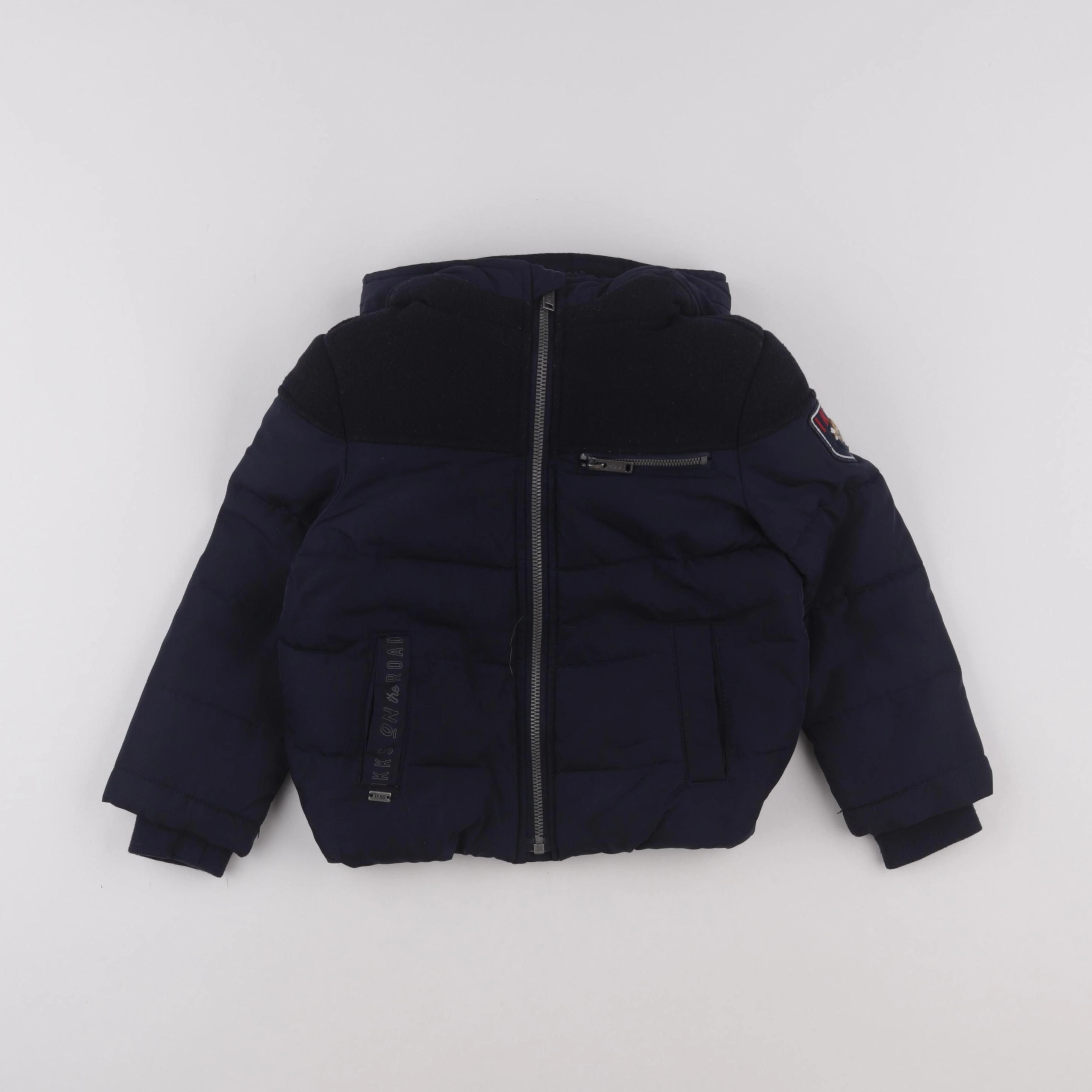 IKKS - doudoune bleu - 3 ans