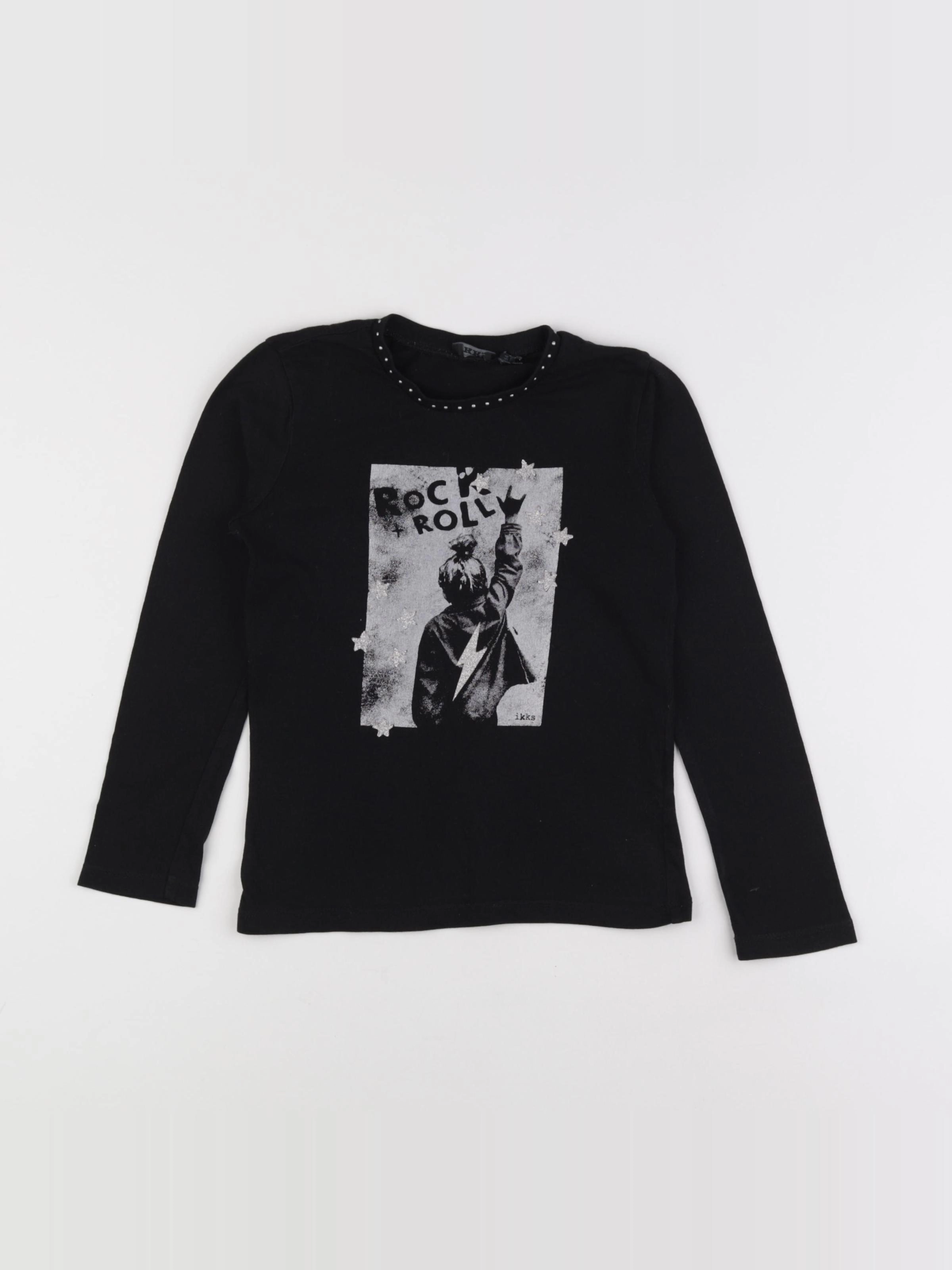 IKKS - tee-shirt noir - 5 ans