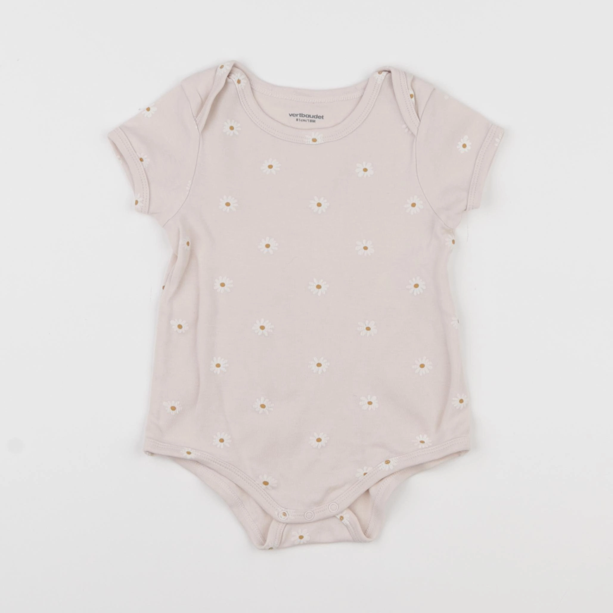 Vertbaudet - body rose - 18 mois