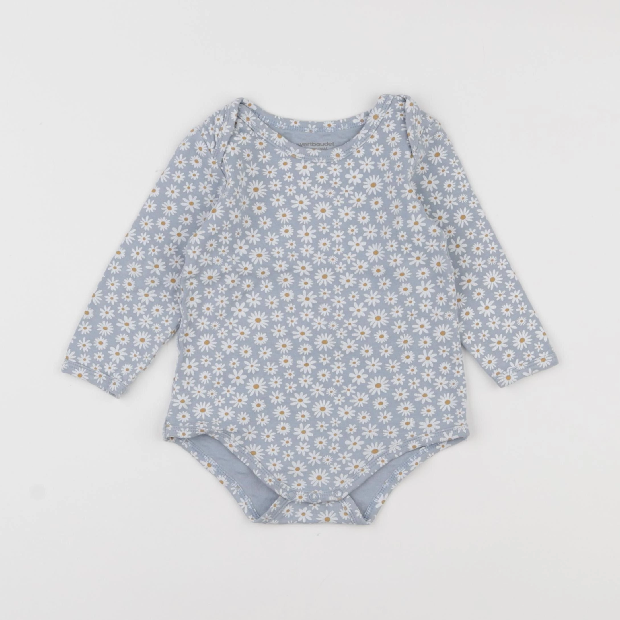 Vertbaudet - body bleu - 18 mois