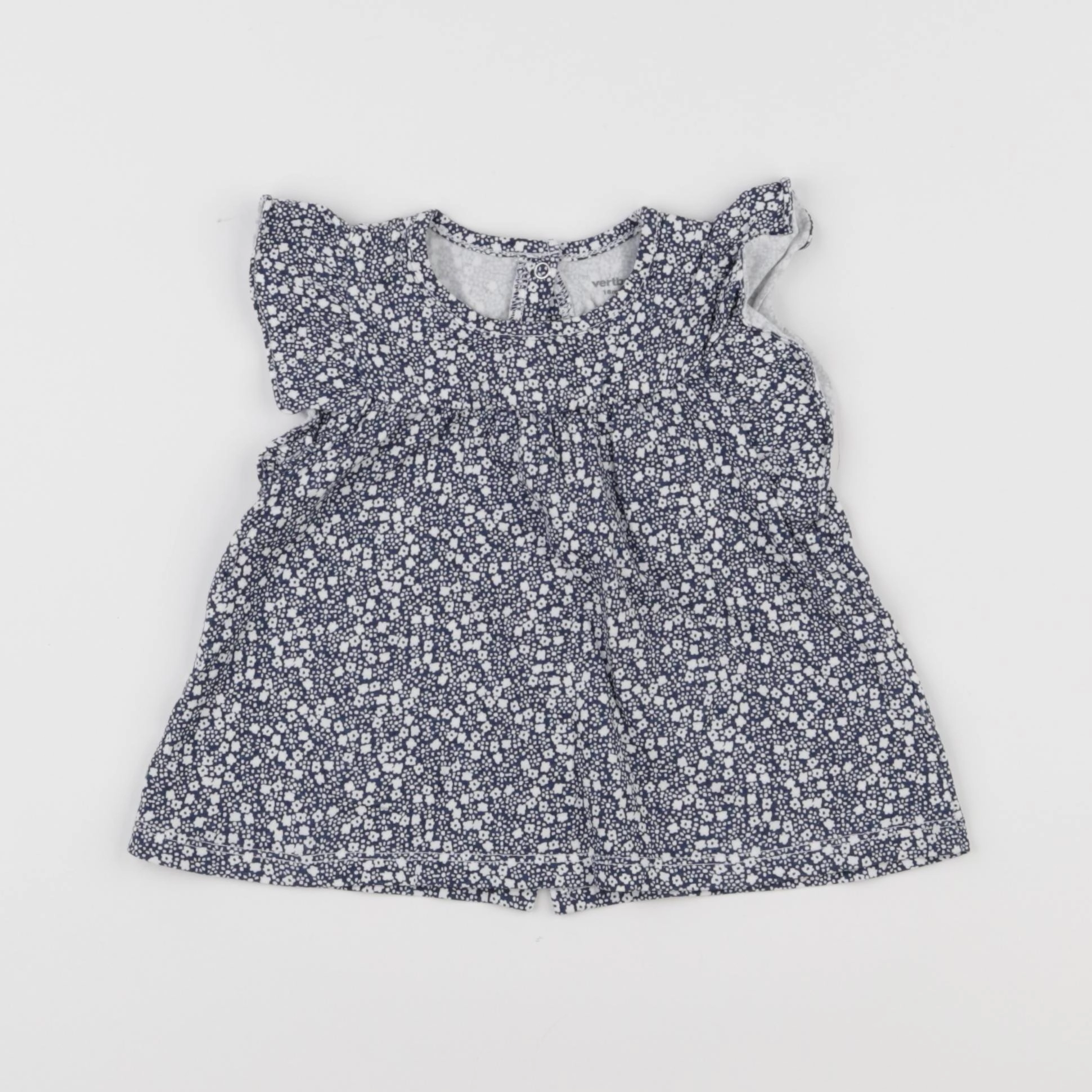 Vertbaudet - tee-shirt bleu - 18 mois