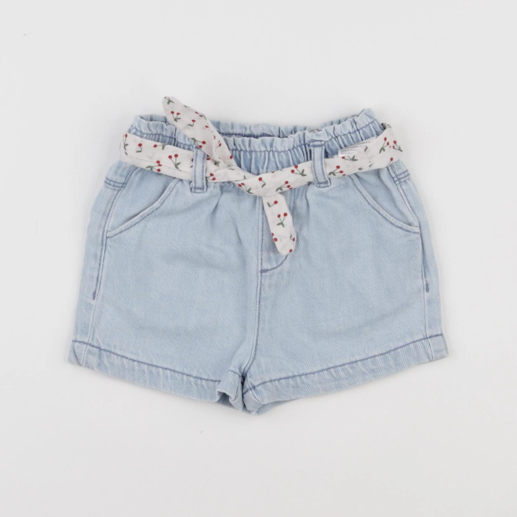 Vertbaudet - short bleu - 18 mois
