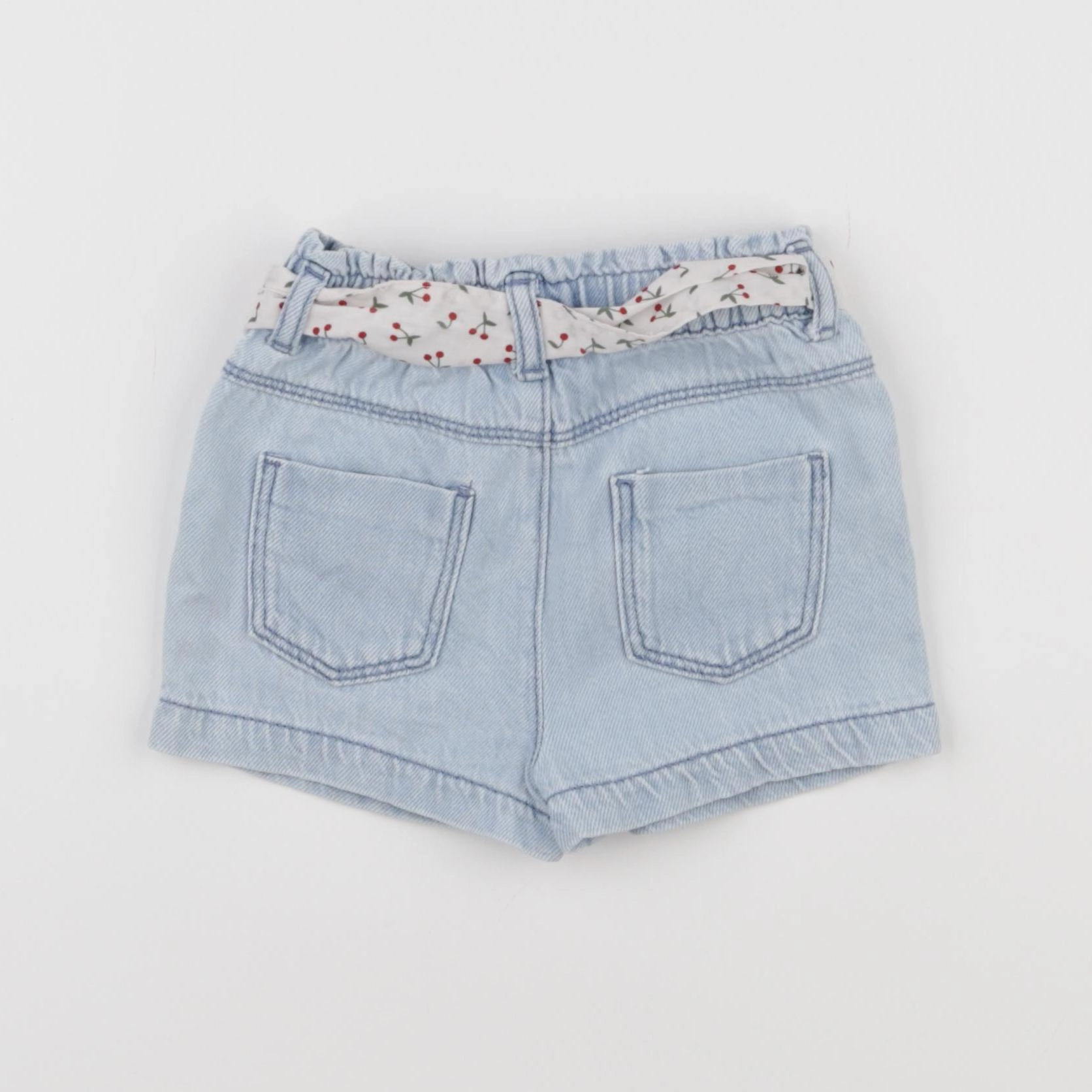 Vertbaudet - short bleu - 18 mois
