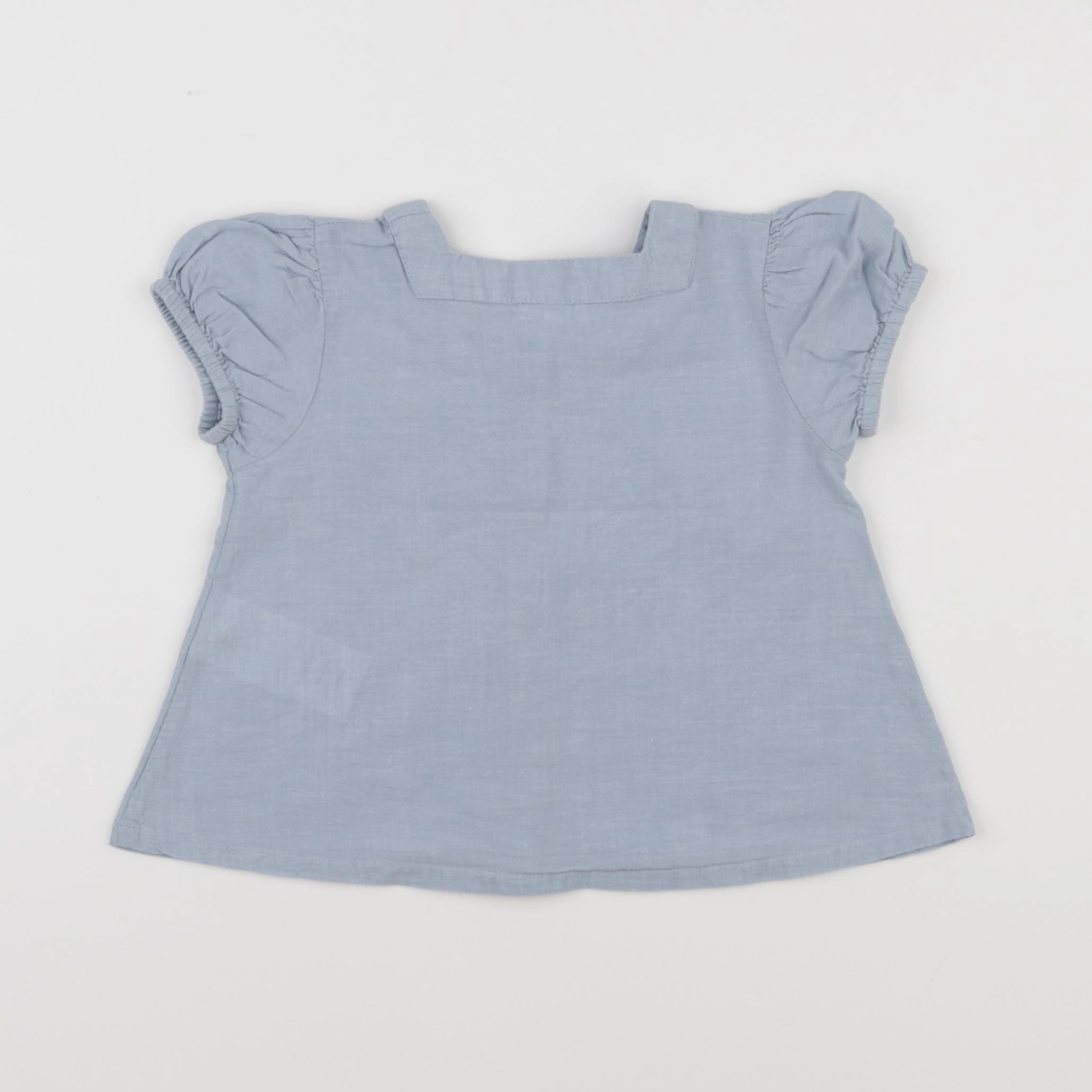 Vertbaudet - blouse bleu - 18 mois