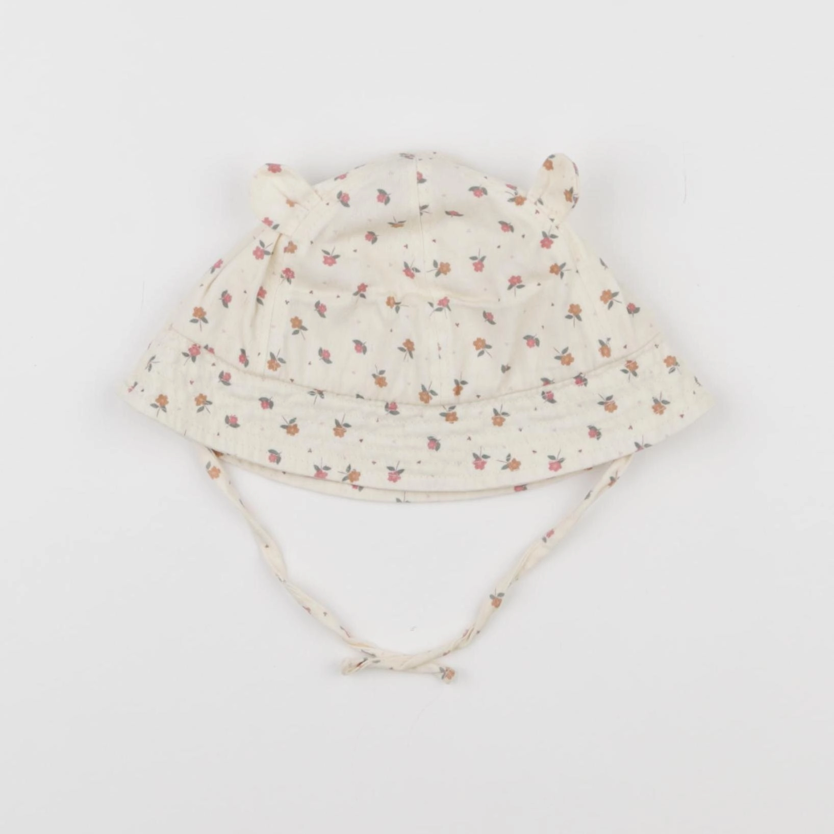 Vertbaudet - chapeau beige, rose - 24/36 mois