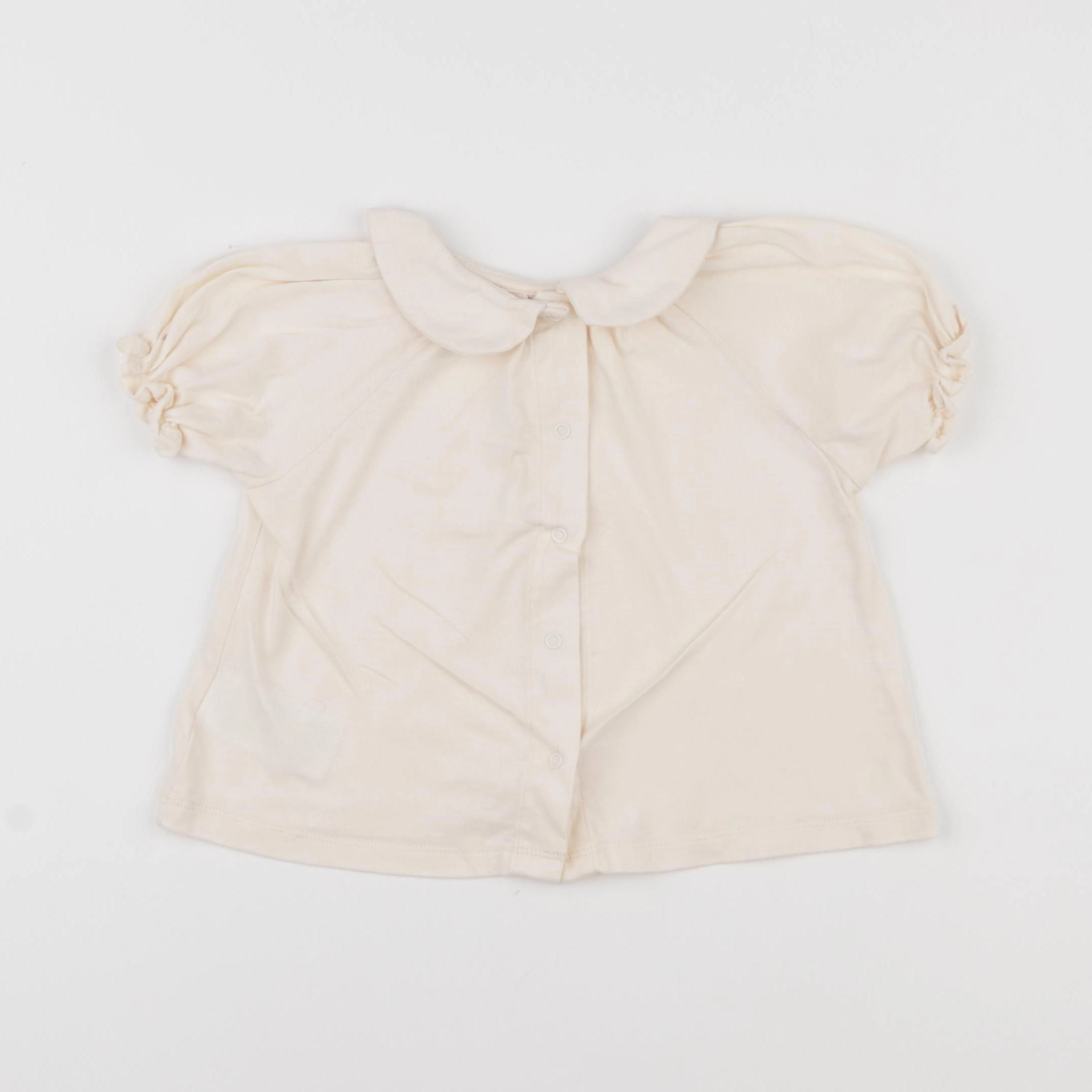 Vertbaudet - tee-shirt beige - 18 mois