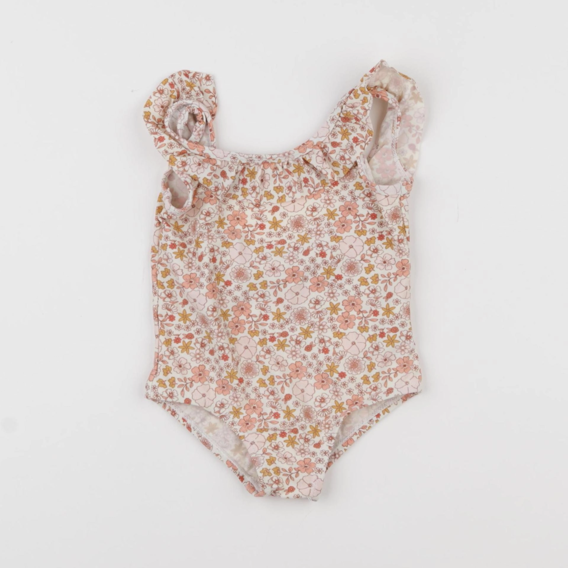 Vertbaudet - maillot de bain rose - 18 mois