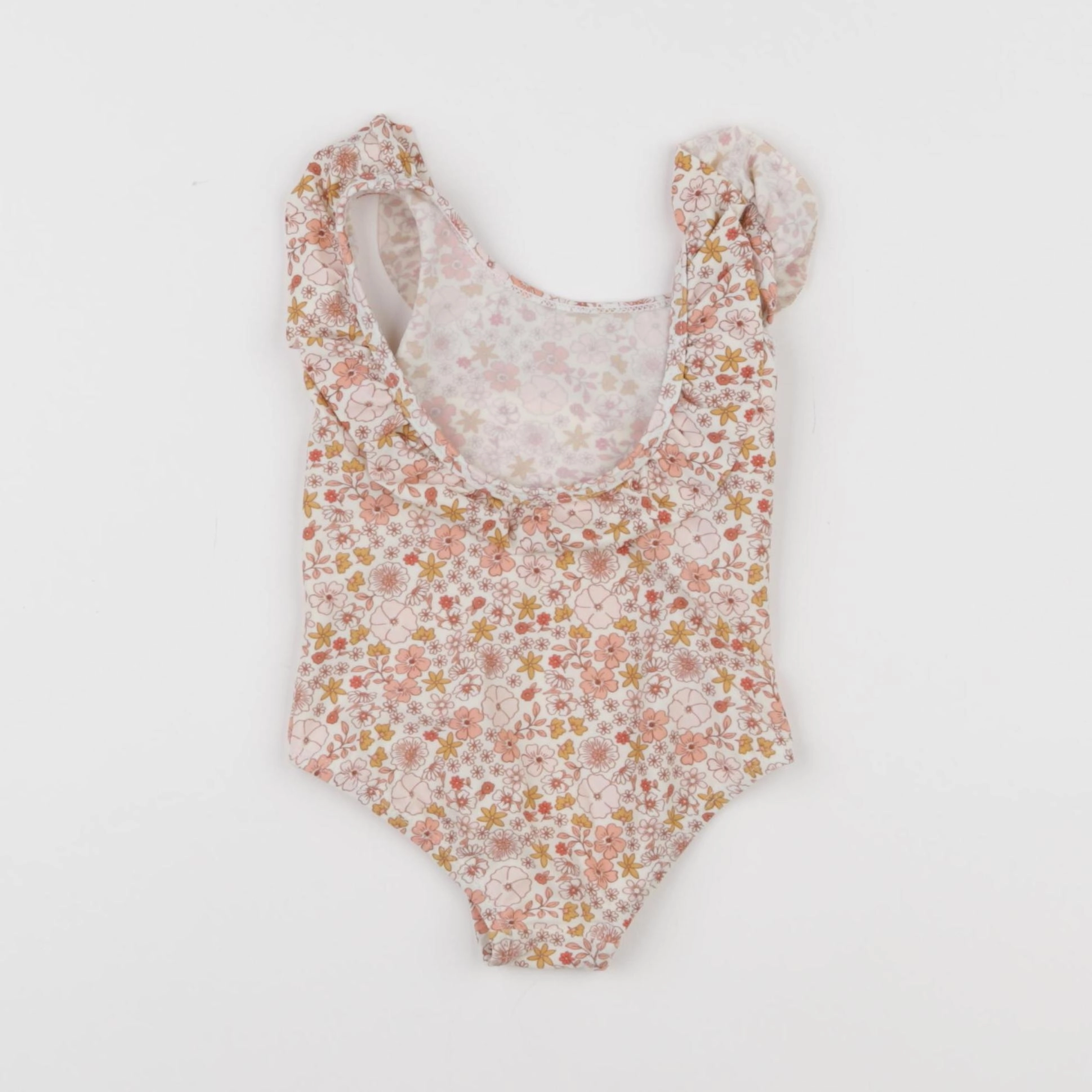 Vertbaudet - maillot de bain rose - 18 mois
