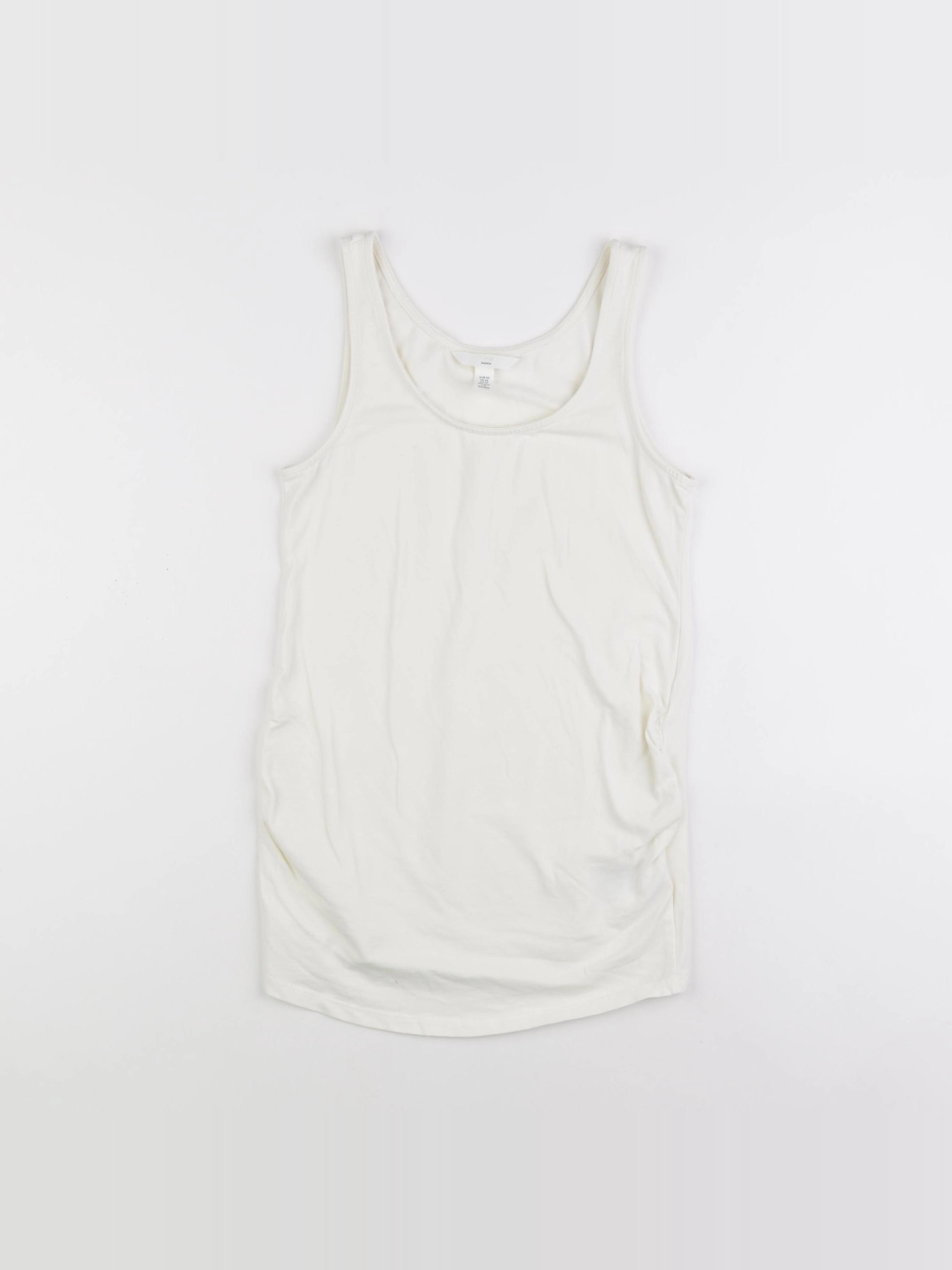H&M - débardeur grossesse blanc - xs