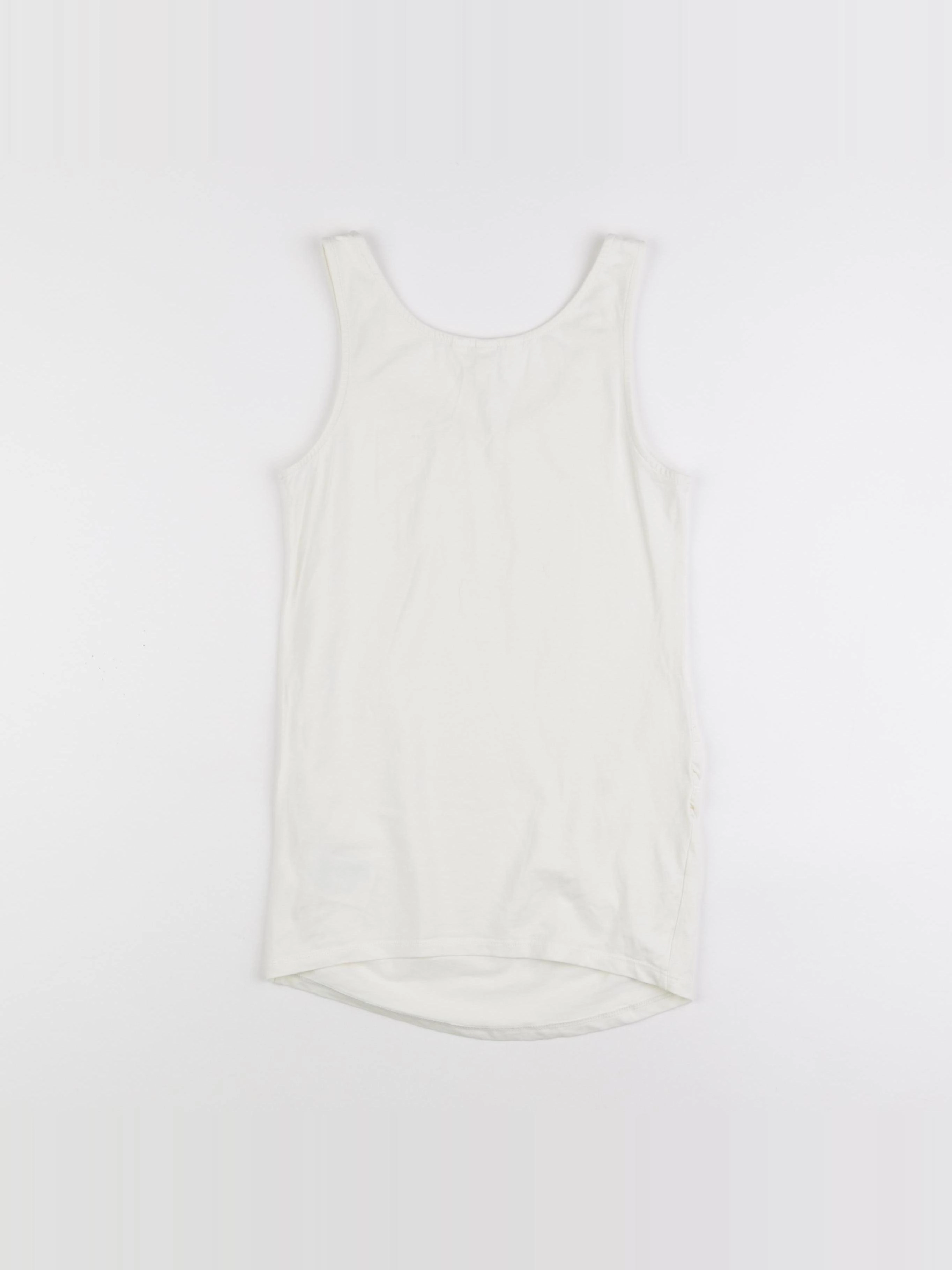 H&M - débardeur grossesse blanc - xs