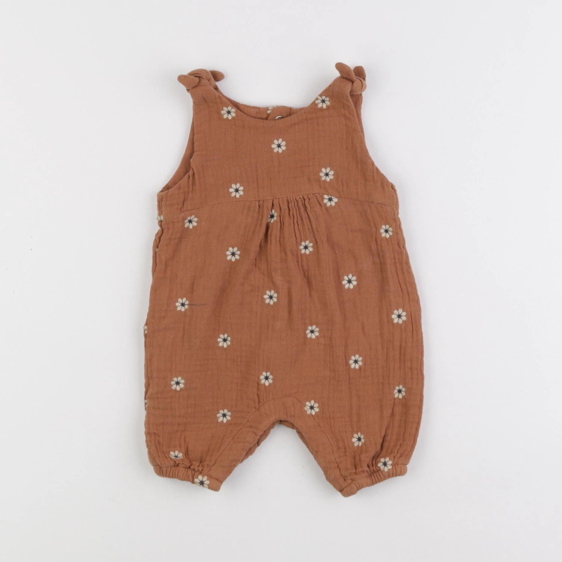 Vertbaudet - combinaison marron - 1 mois