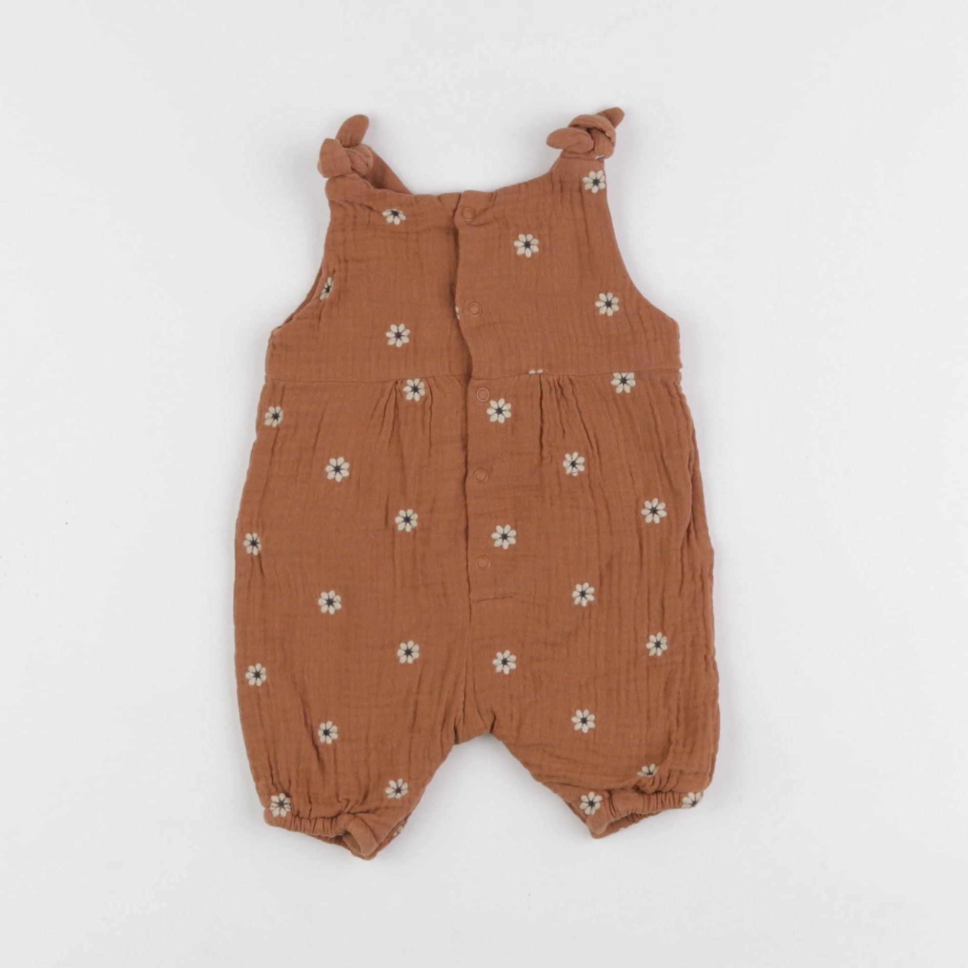 Vertbaudet - combinaison marron - 1 mois