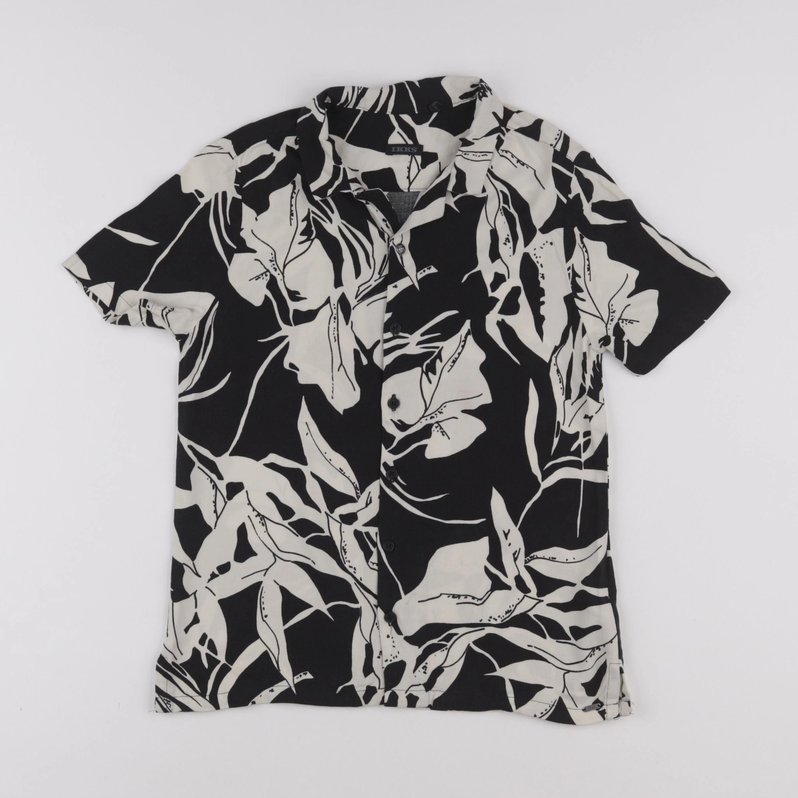 IKKS - chemise noir - 10 ans