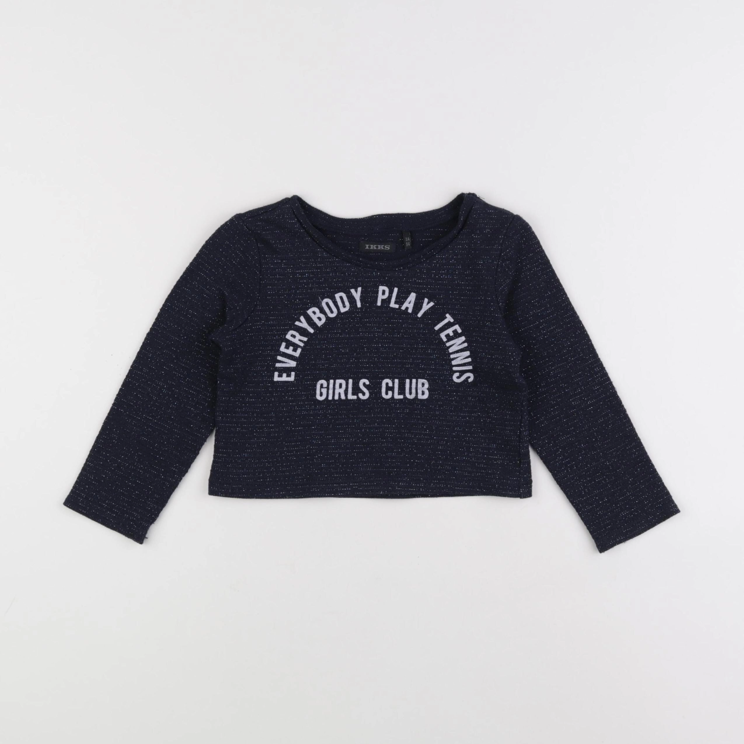 IKKS - tee-shirt bleu - 3 ans