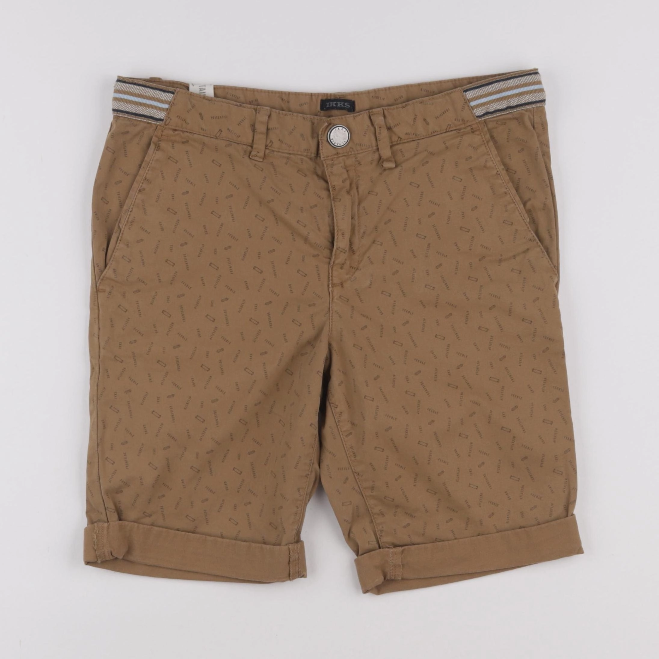 IKKS - short marron - 12 ans