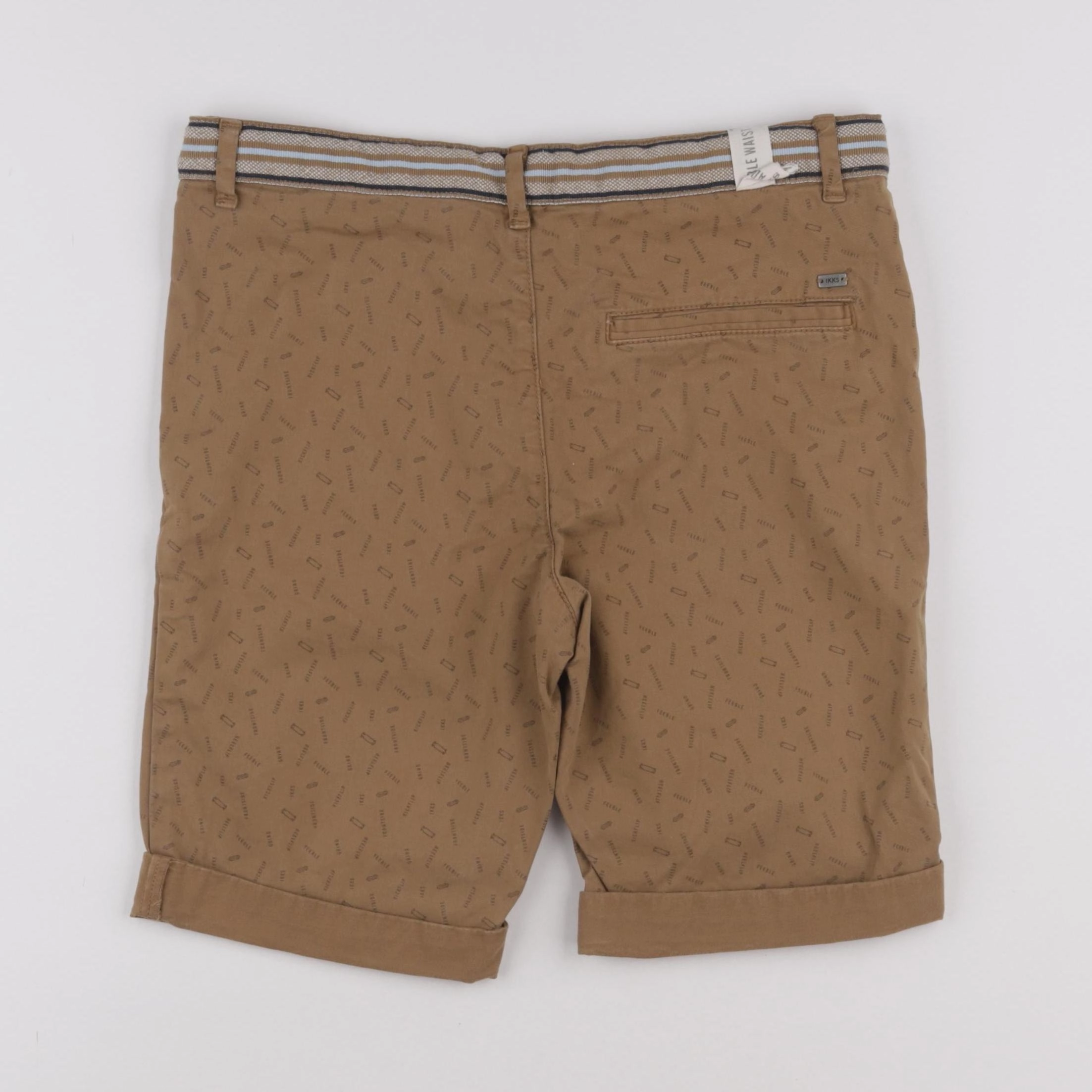 IKKS - short marron - 12 ans