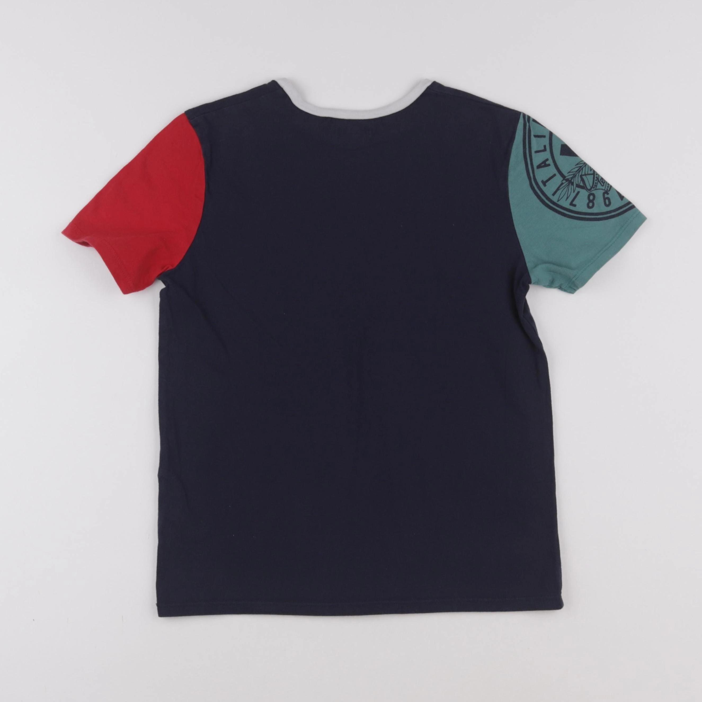 IKKS - tee-shirt bleu - 10 ans