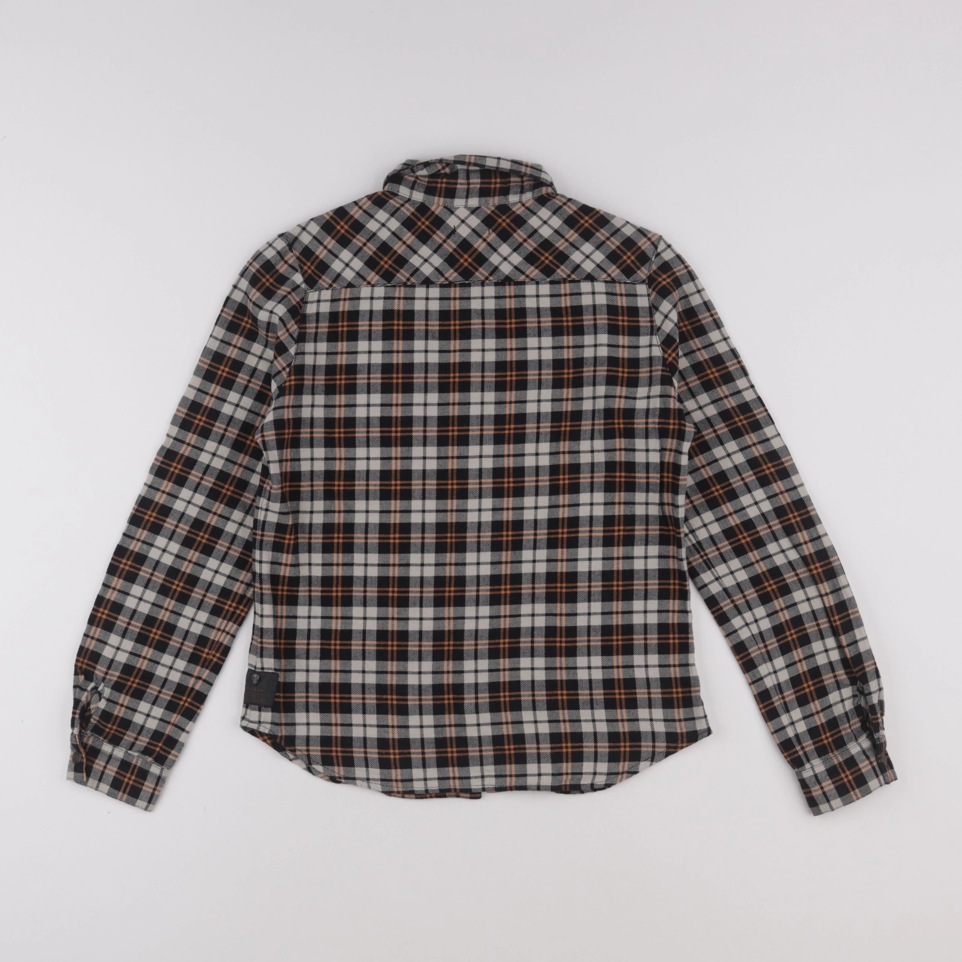 IKKS - chemise gris, noir - 12 ans