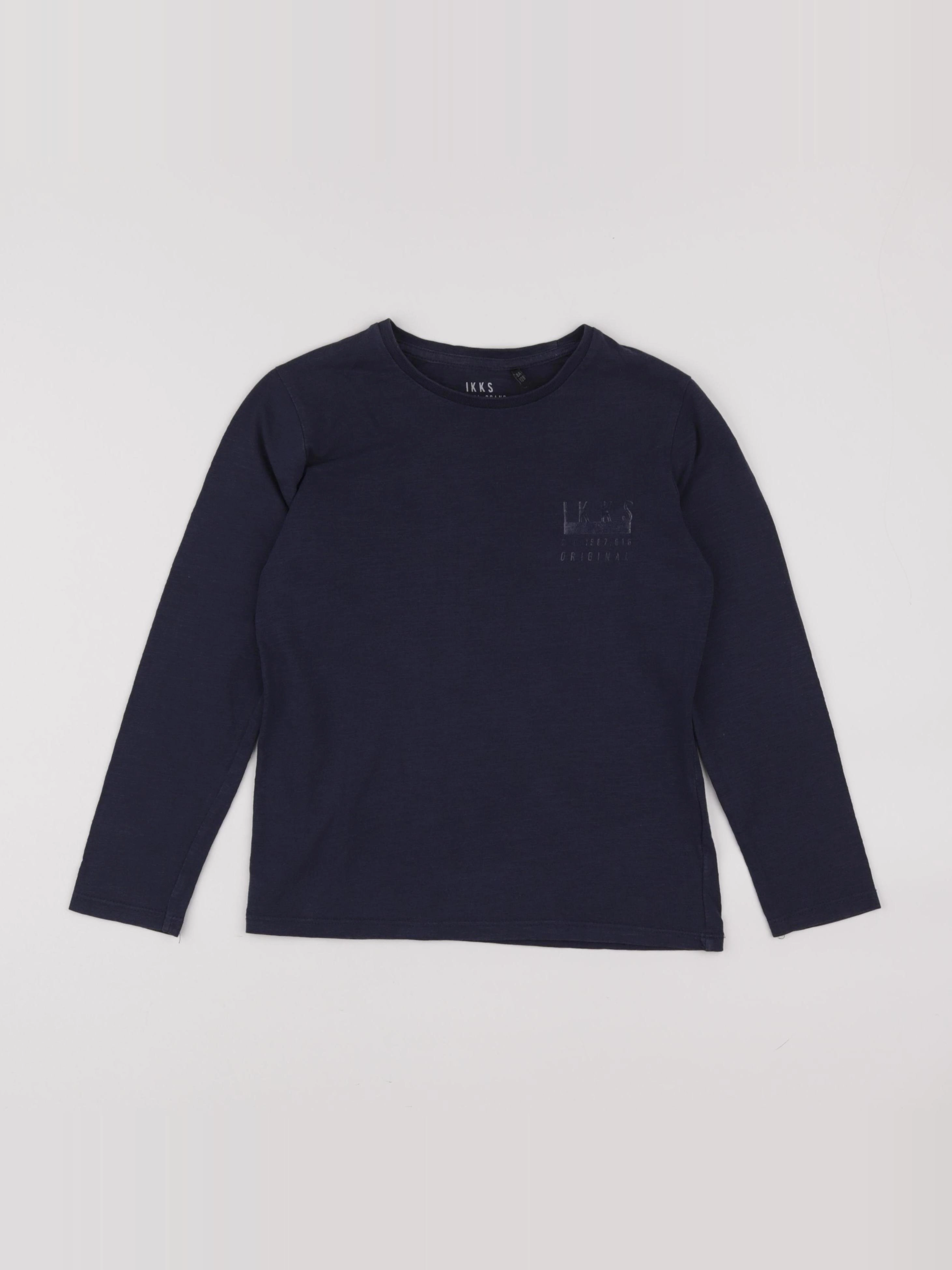 IKKS - tee-shirt bleu - 8 ans