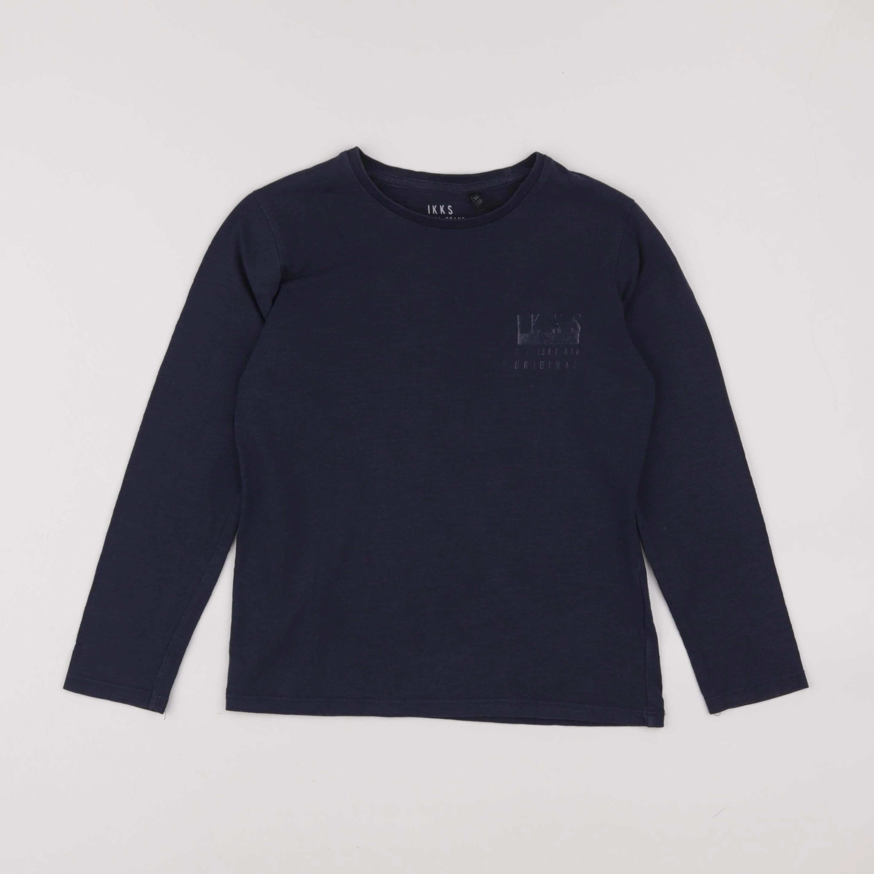 IKKS - tee-shirt bleu - 8 ans