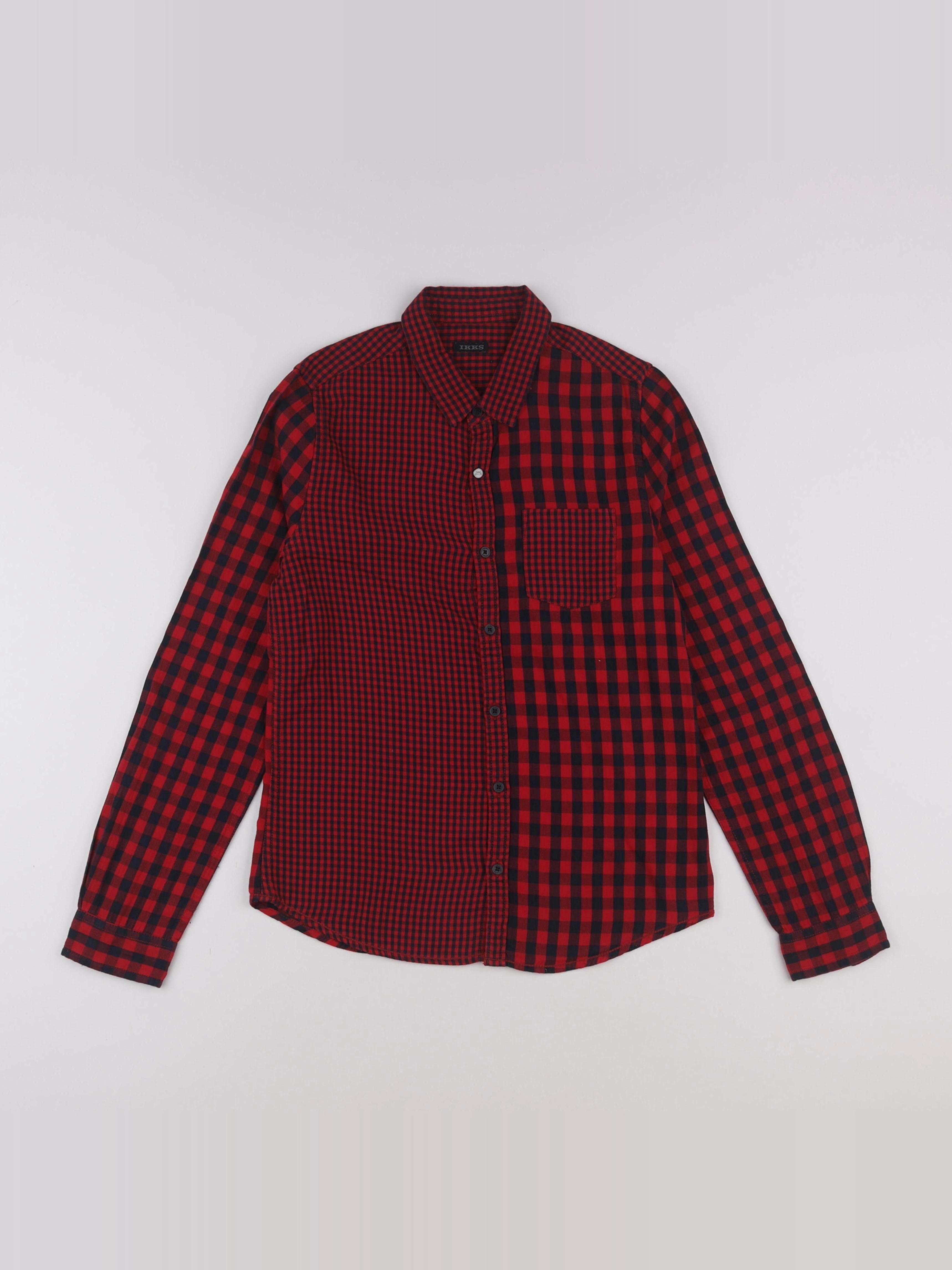 IKKS - chemise rouge - 12 ans