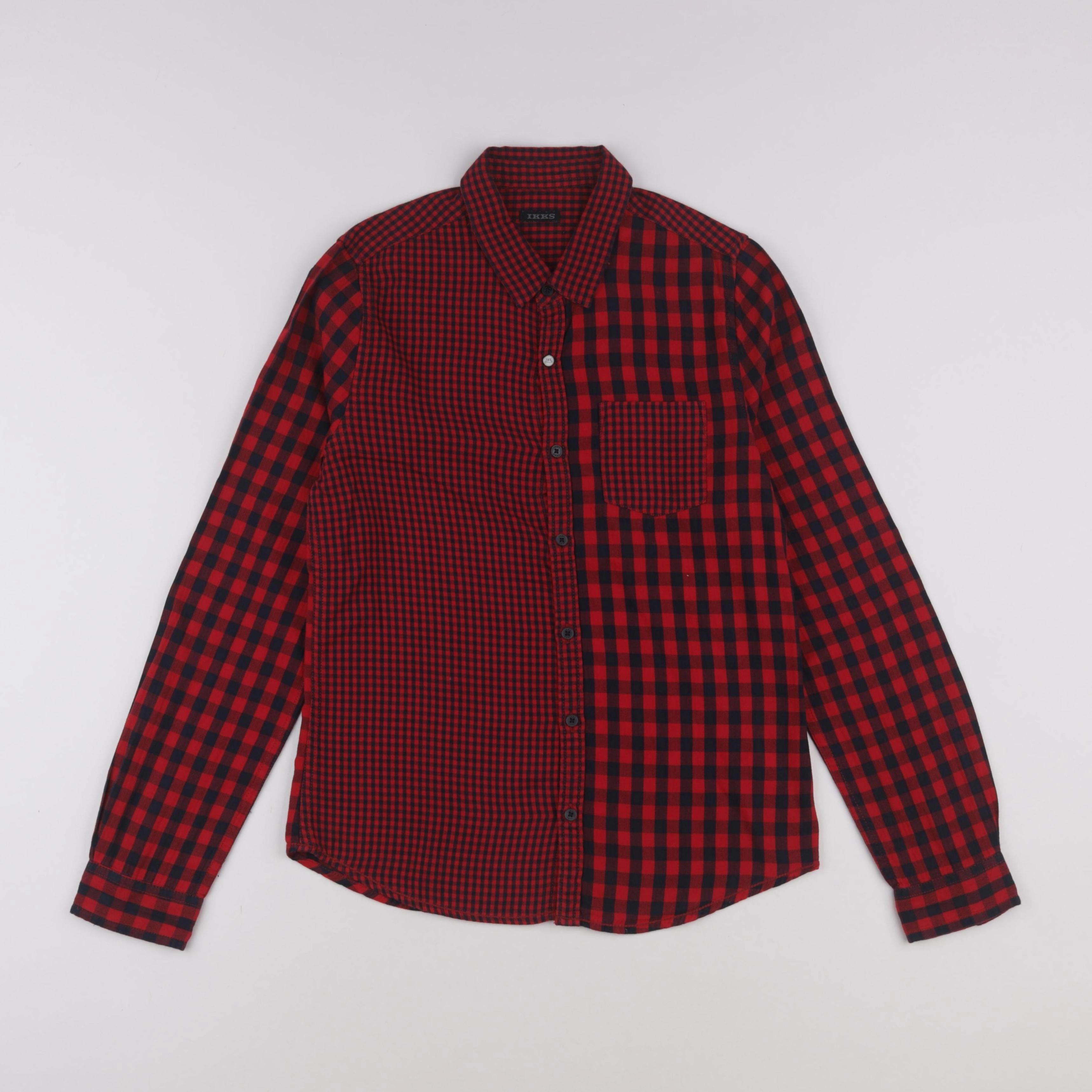 IKKS - chemise rouge - 12 ans