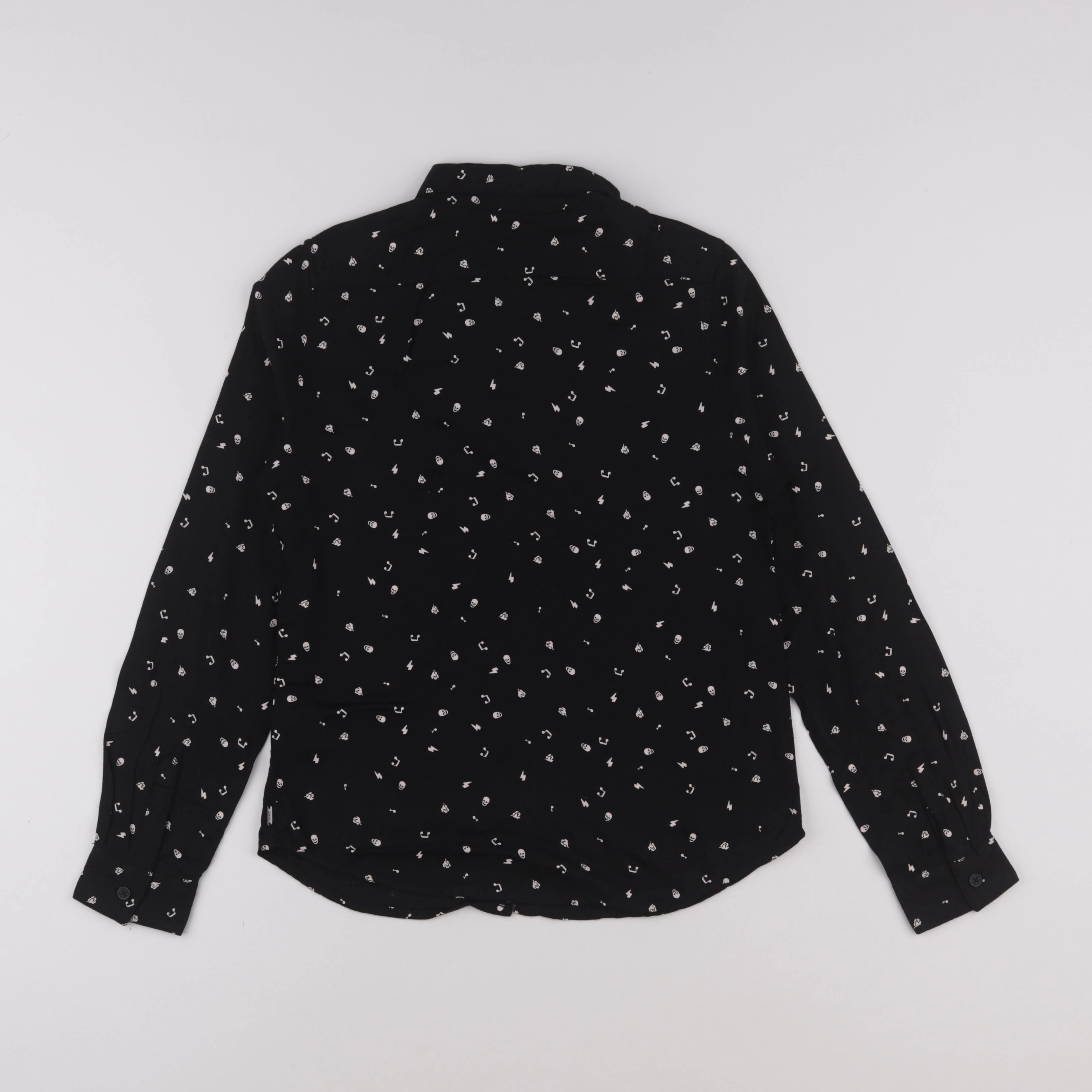 IKKS - chemise noir - 10 ans