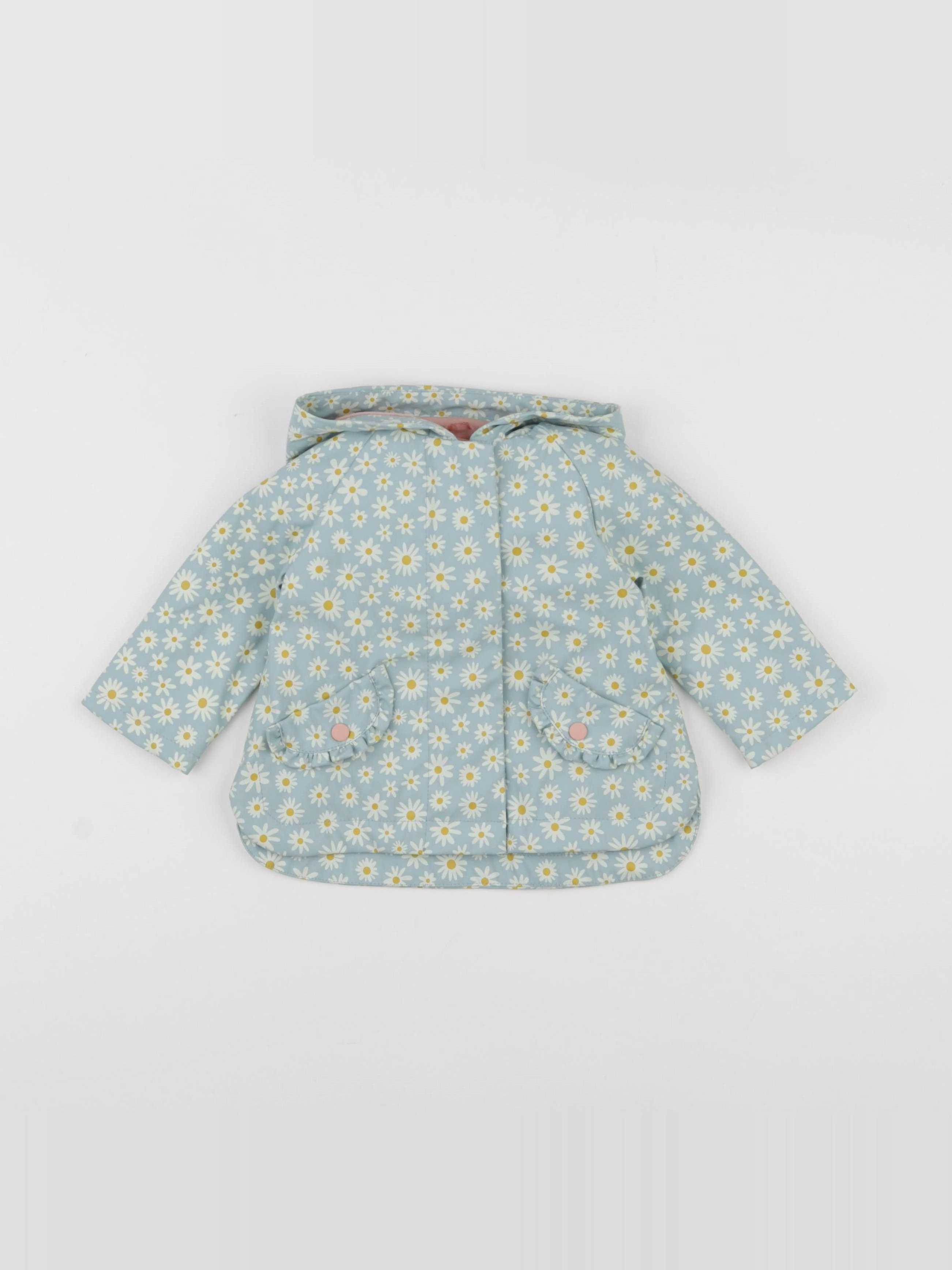 Vertbaudet - imperméable bleu - 6 mois