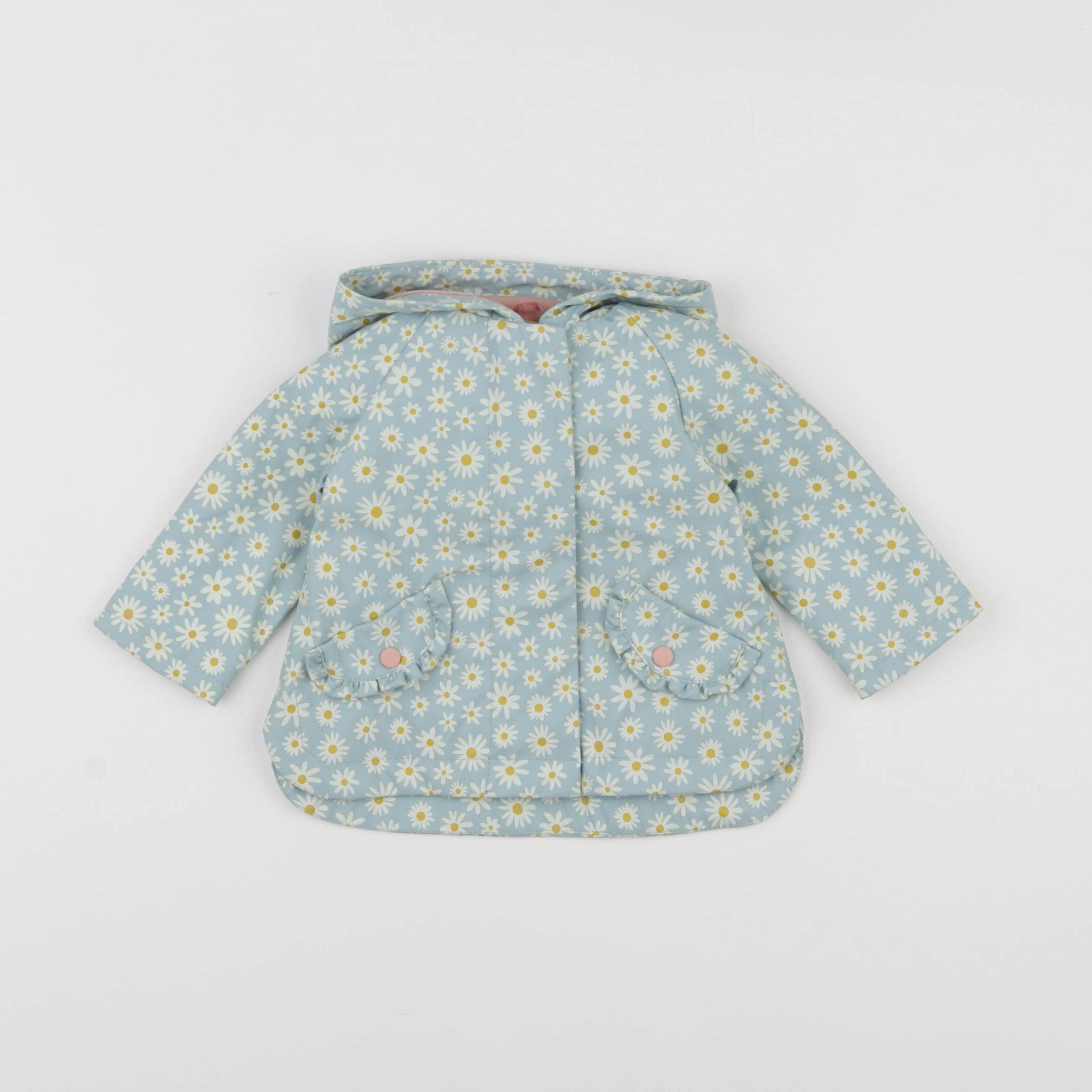 Vertbaudet - imperméable bleu - 6 mois
